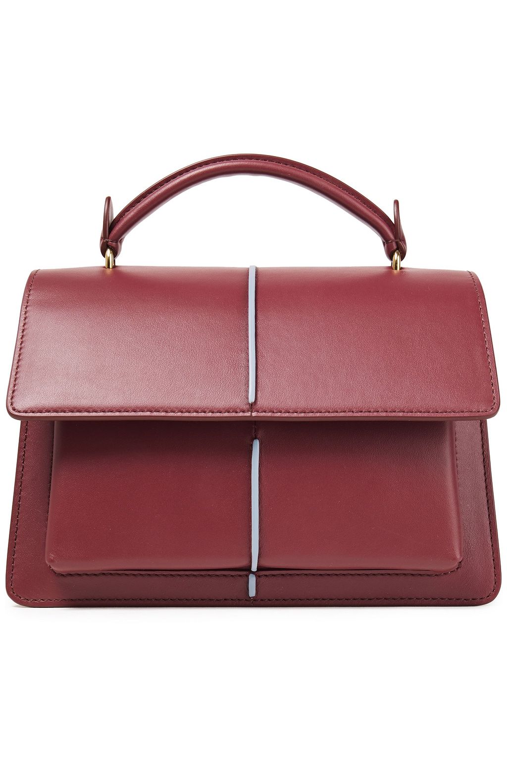marni textured leather shoulder bag