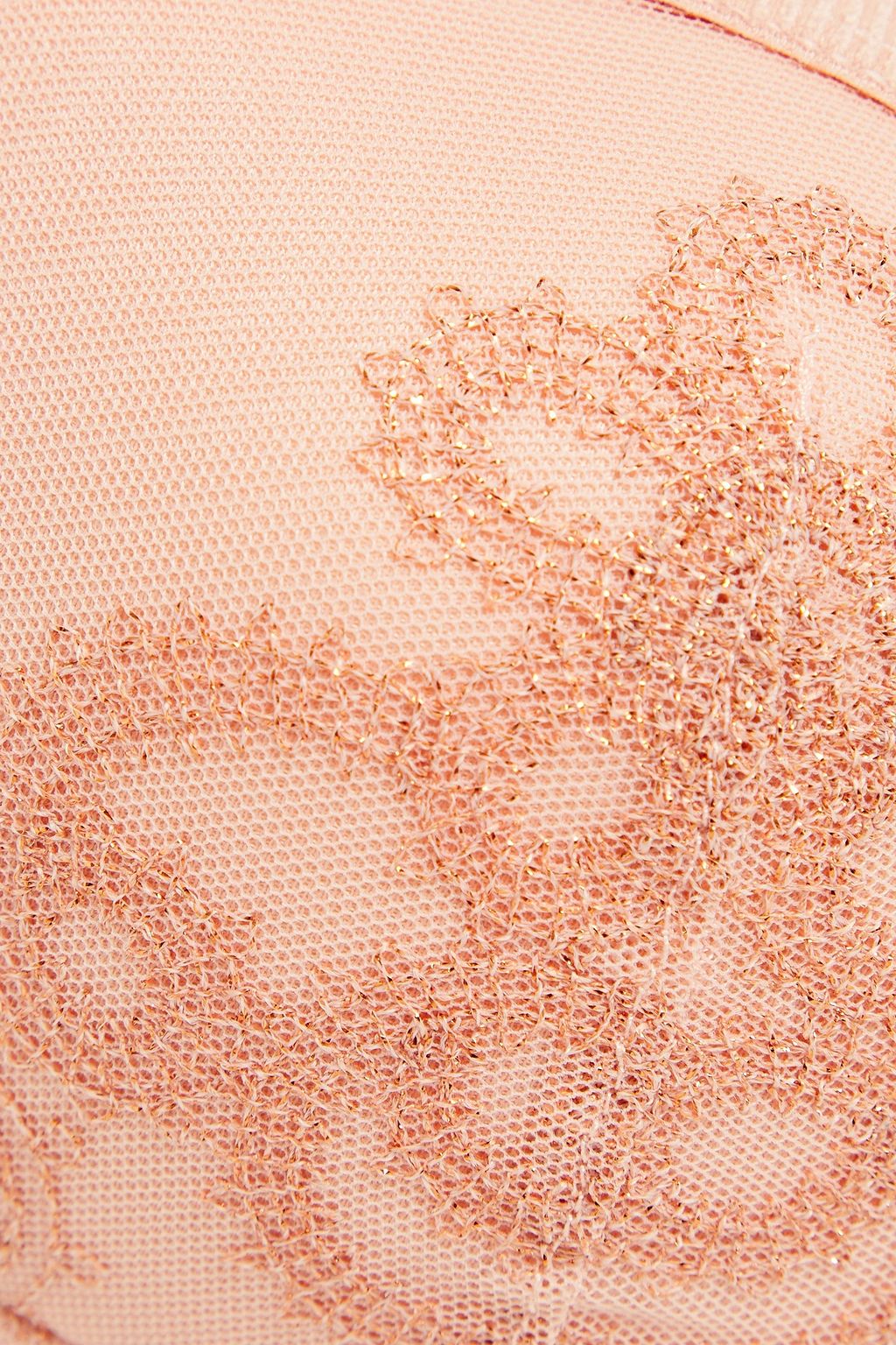 SIMONE PÉRÈLE Lima embroidered tulle underwired bra