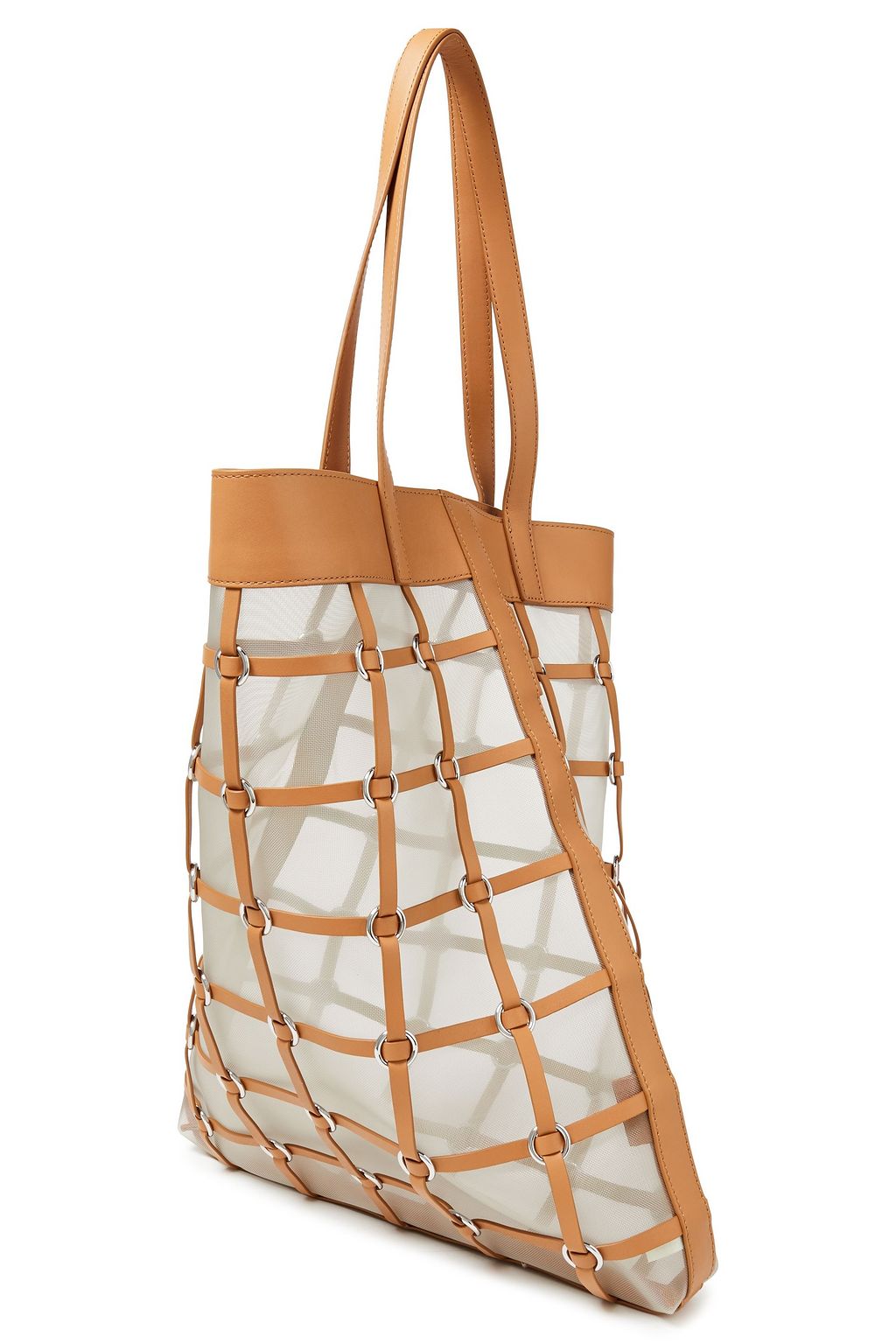 3.1 PHILLIP LIM Billie medium embellished mesh and leather tote