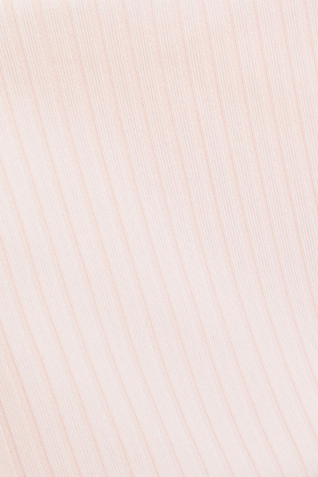 MARA HOFFMAN Sia ribbed bikini top
