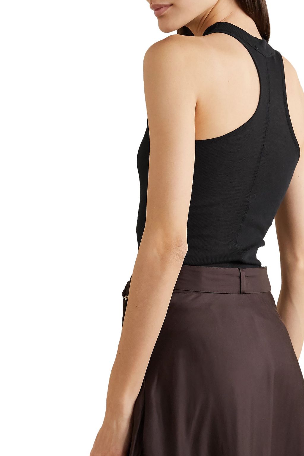 BITE STUDIOS Ribbed organic cotton tank