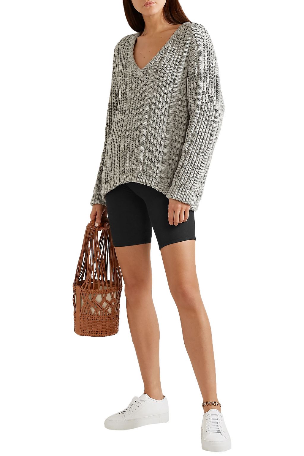 ATM ANTHONY THOMAS MELILLO Ribbed stretch-Micro Modal shorts