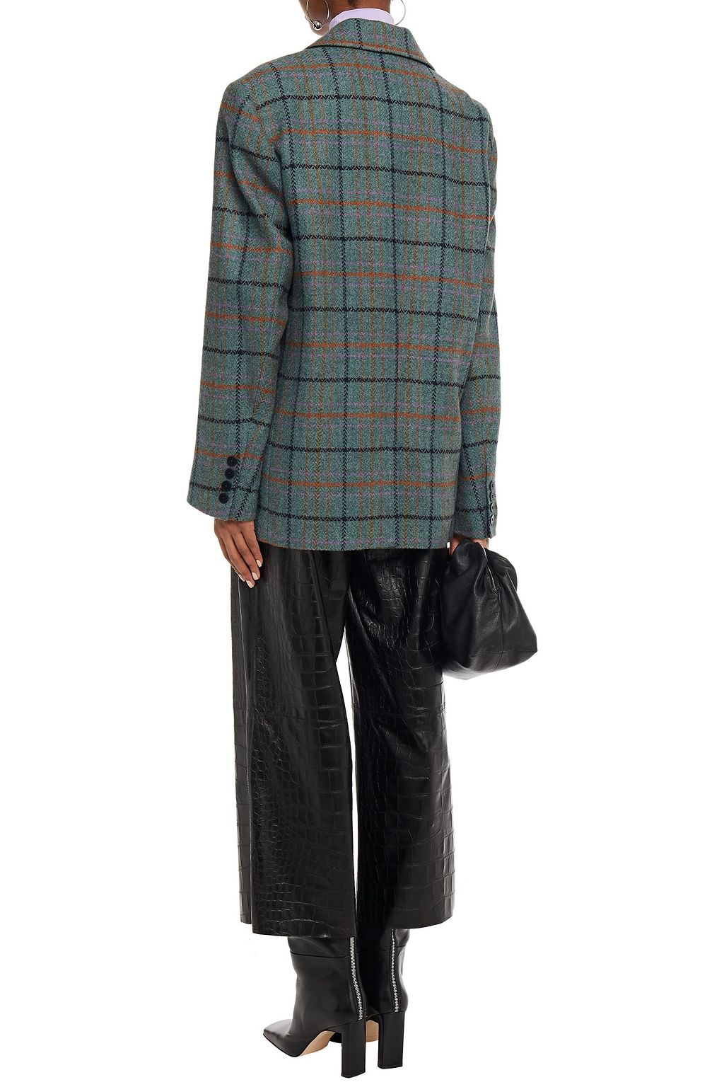 REMAIN BIRGER CHRISTENSEN Debbie  checked woven blazer