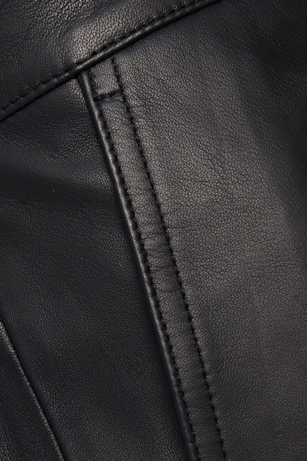 REMAIN BIRGER CHRISTENSEN Manu leather shorts
