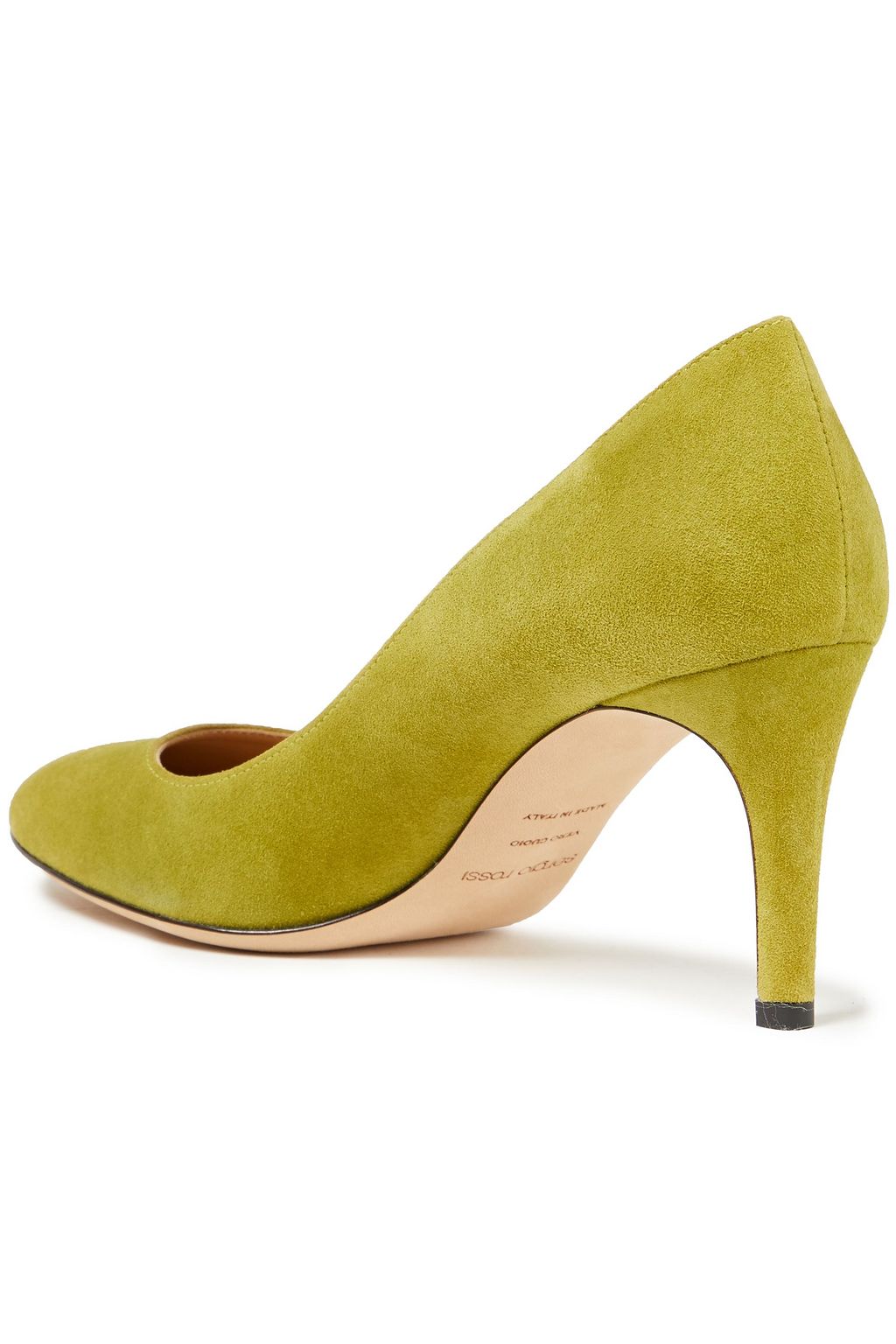 SERGIO ROSSI Madame suede pumps