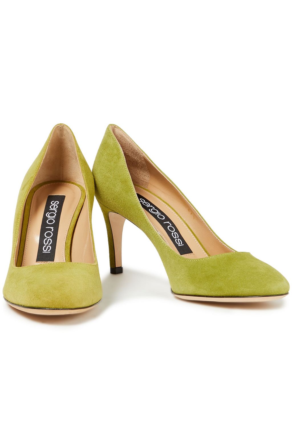 SERGIO ROSSI Madame suede pumps