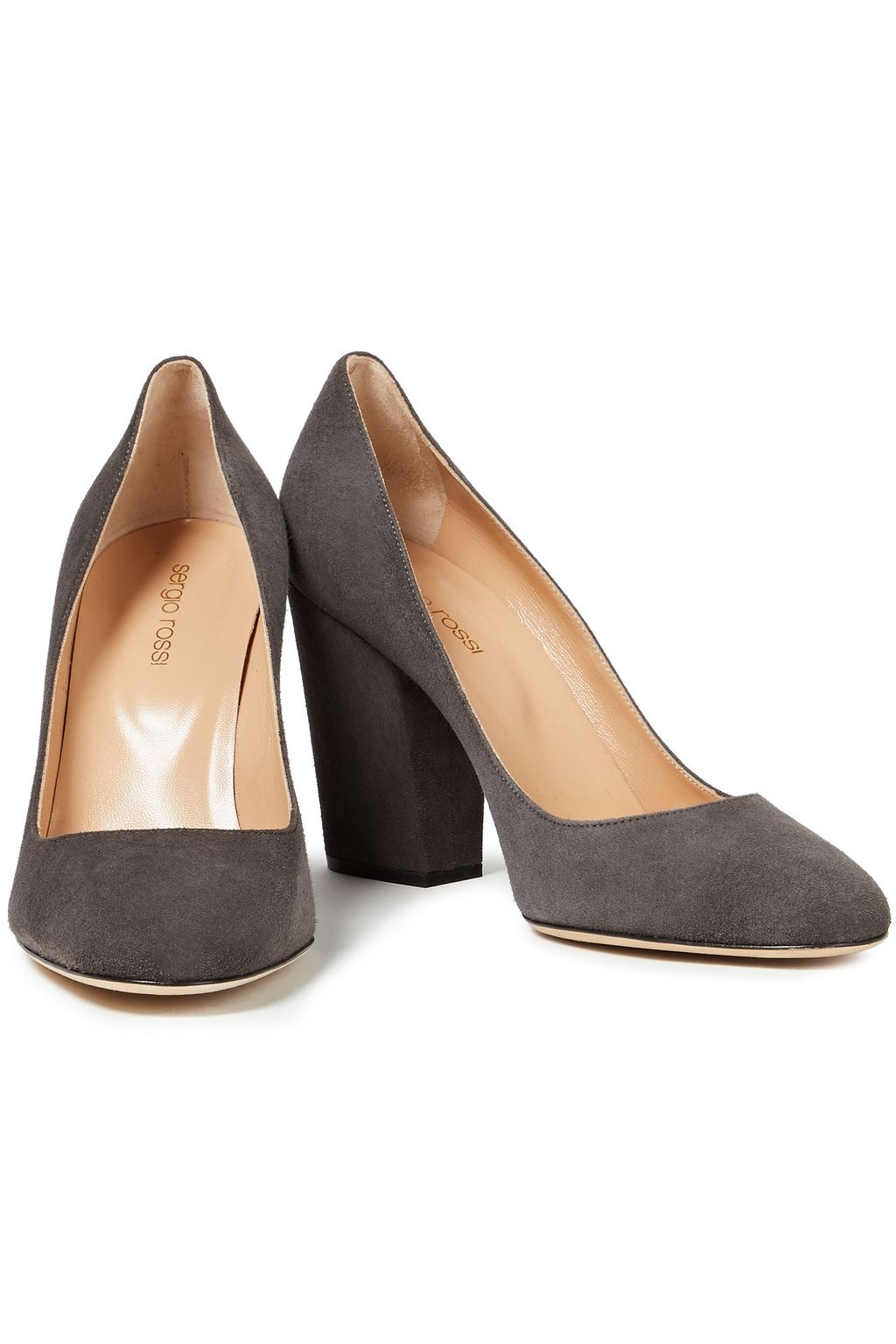 SERGIO ROSSI Suede pumps