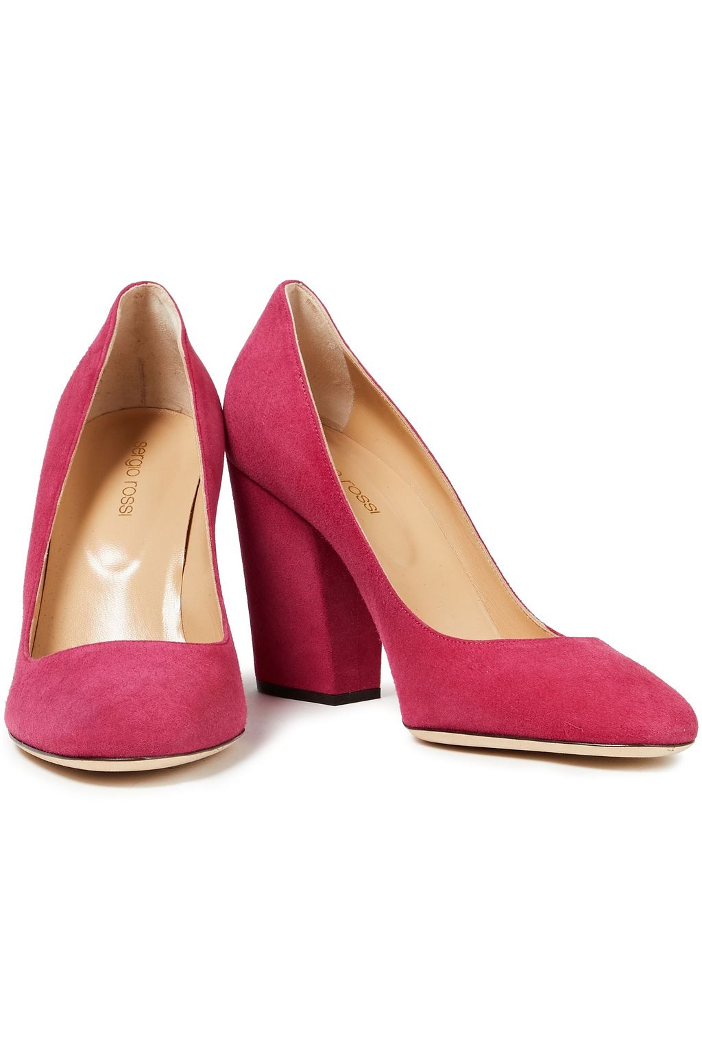 SERGIO ROSSI Suede pumps