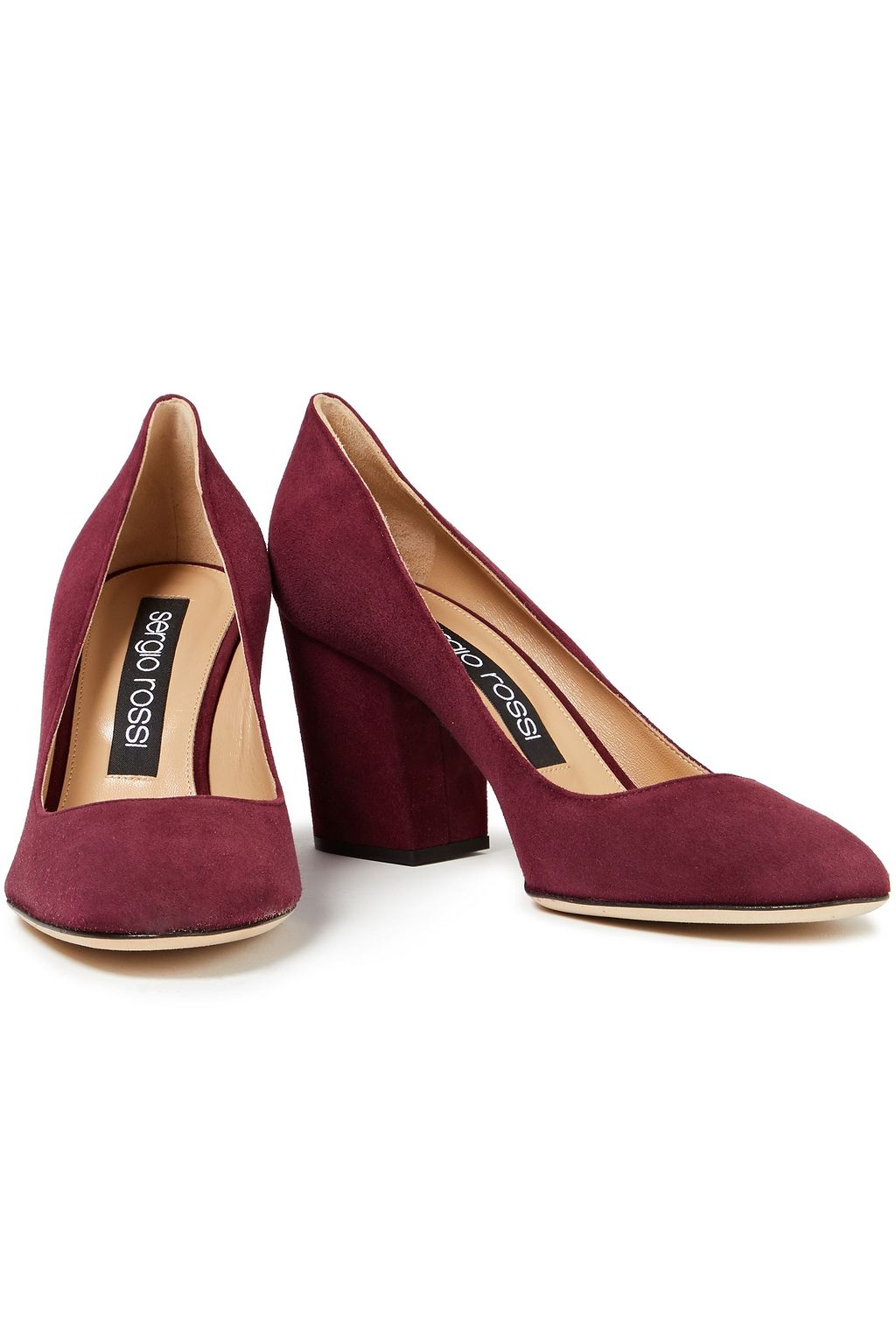 SERGIO ROSSI Suede pumps