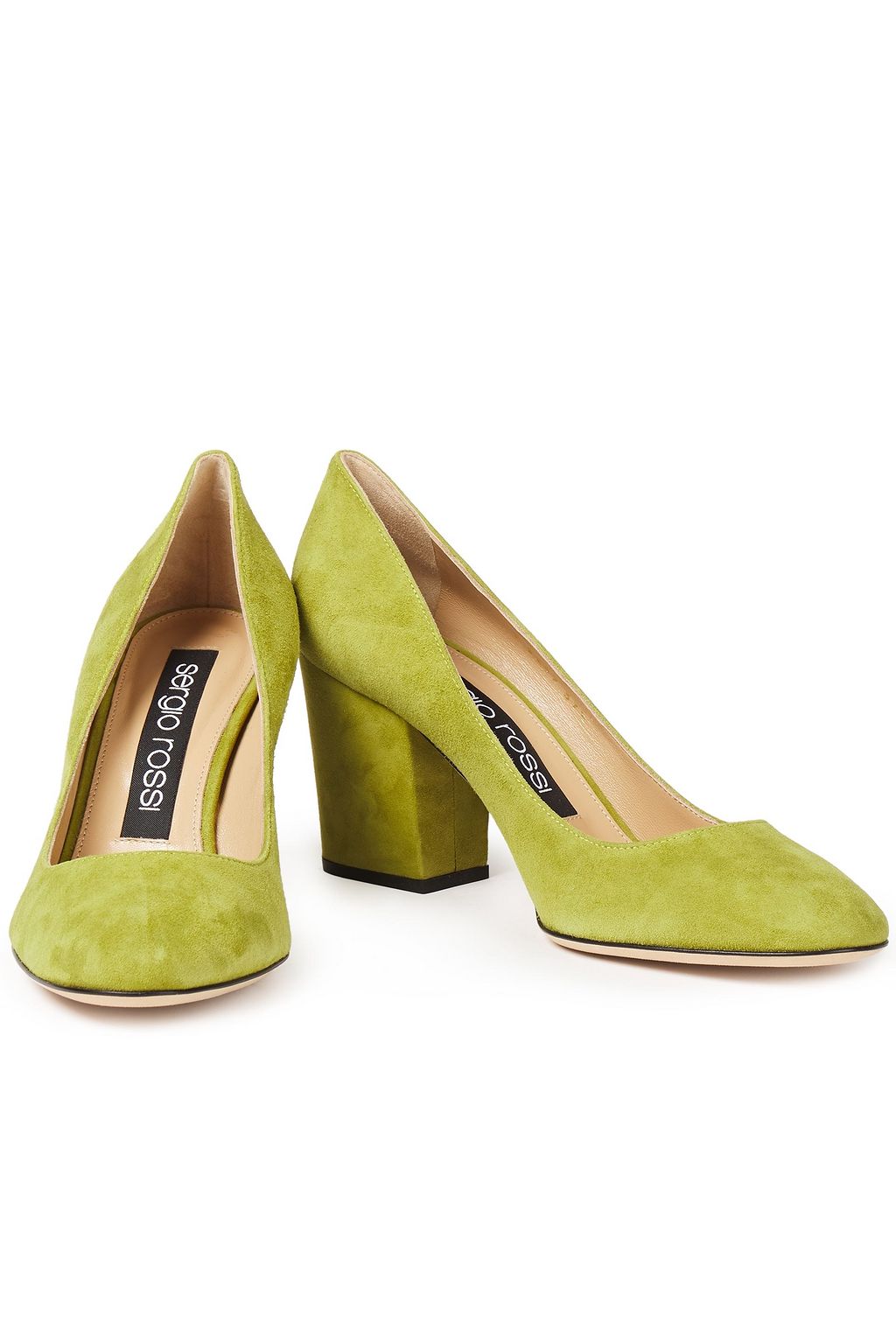 SERGIO ROSSI Suede pumps