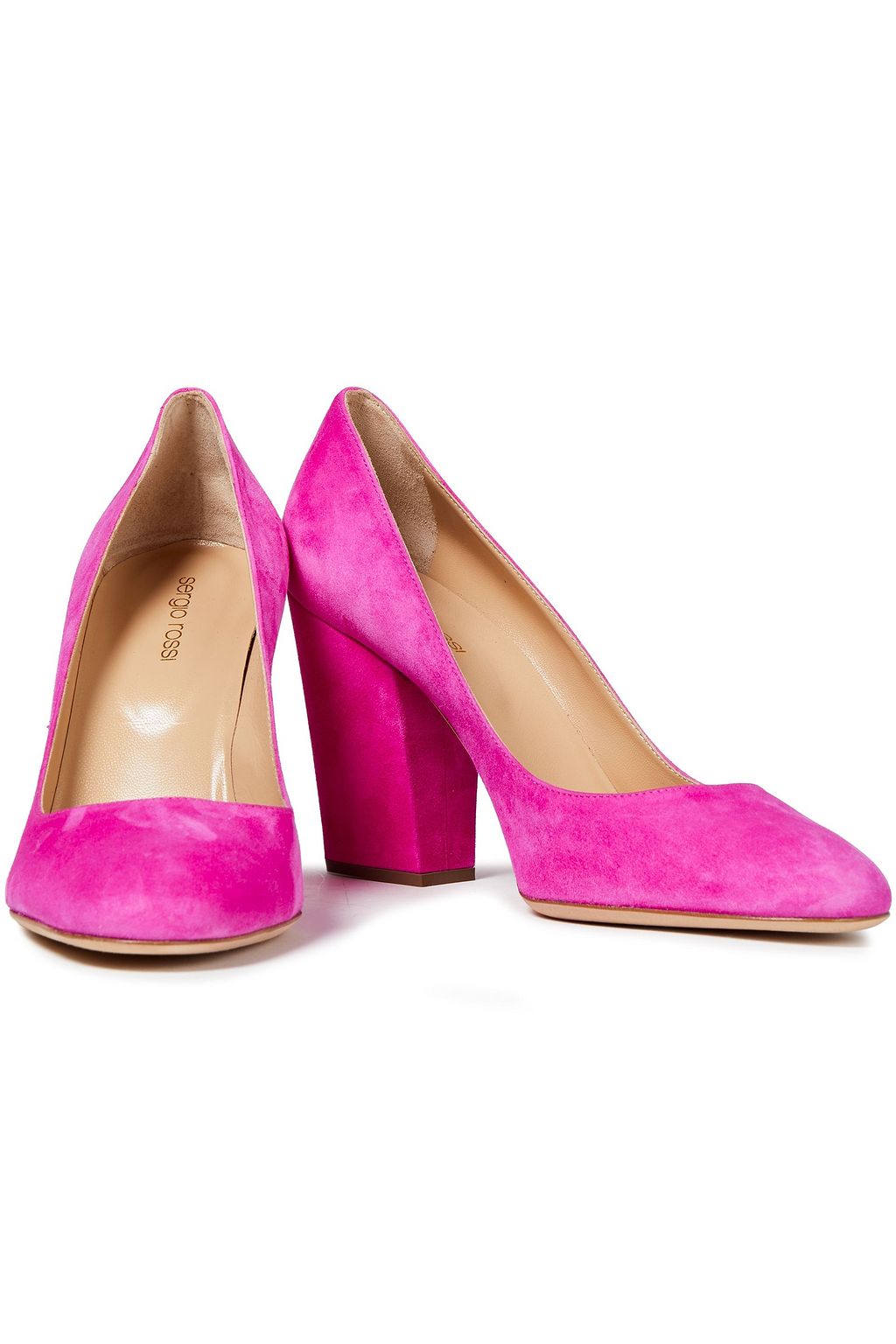 SERGIO ROSSI Suede pumps