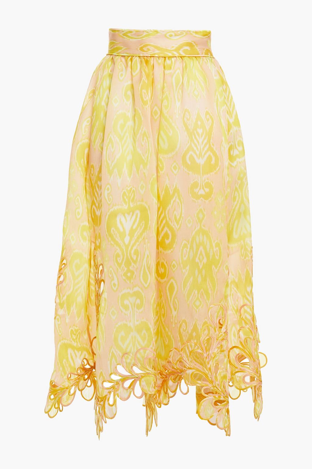 zimmermann yellow skirt