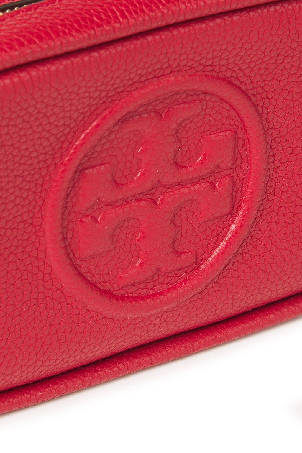 TORY BURCH Perry Bombe mini embossed leather shoulder bag