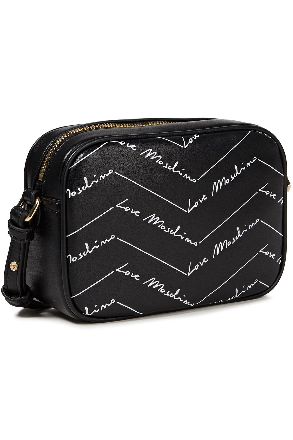 LOVE MOSCHINO Logo-print faux leather shoulder bag