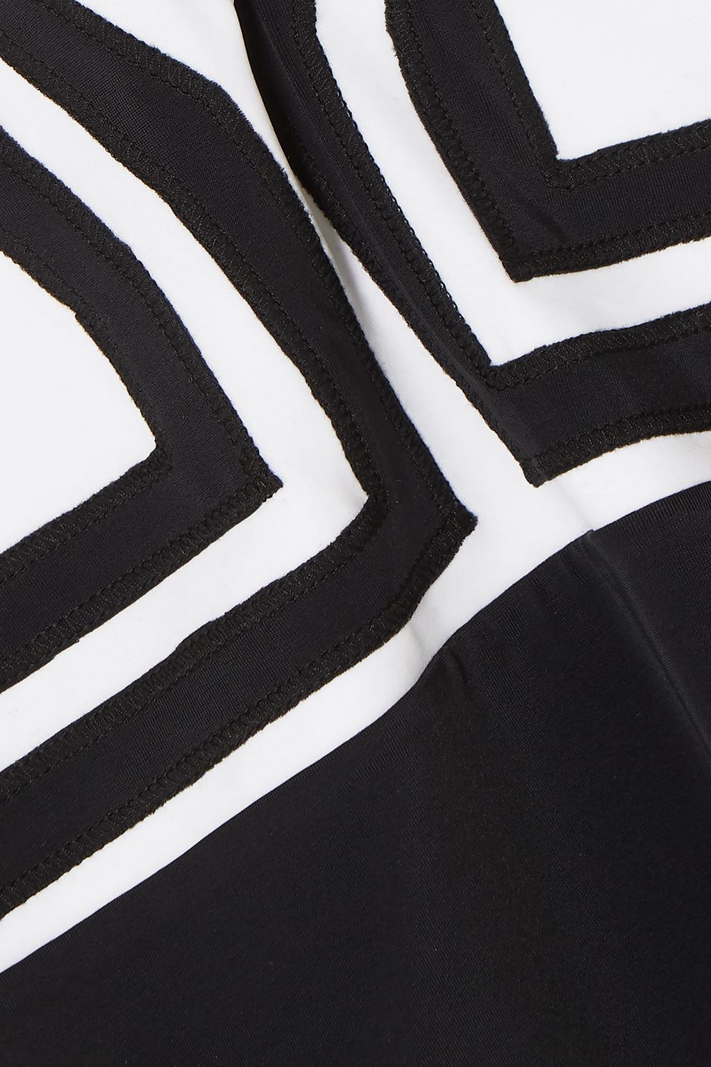 OYE SWIMWEAR Maia two-tone swimsuit