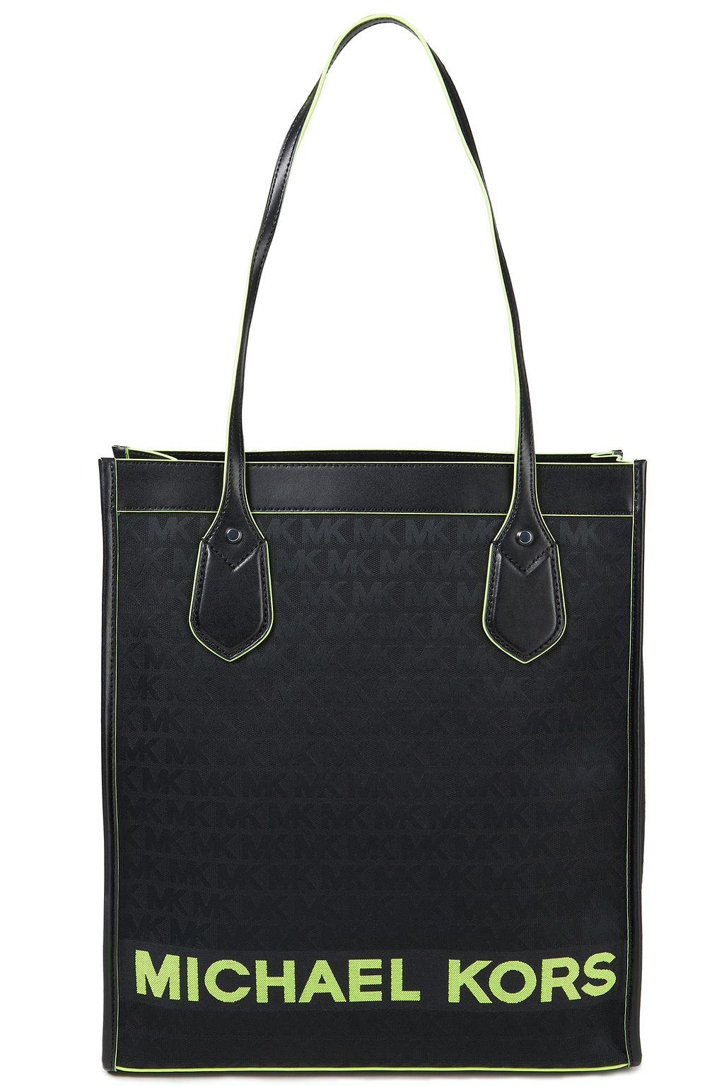 Black Bay large logo-jacquard tote 