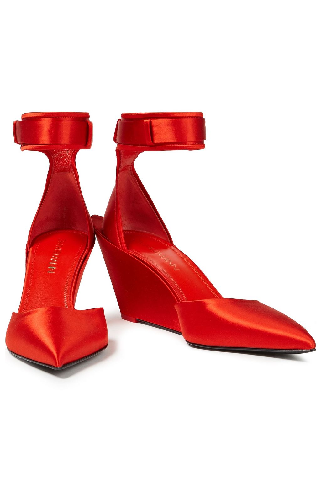 ZIMMERMANN Satin wedge pumps