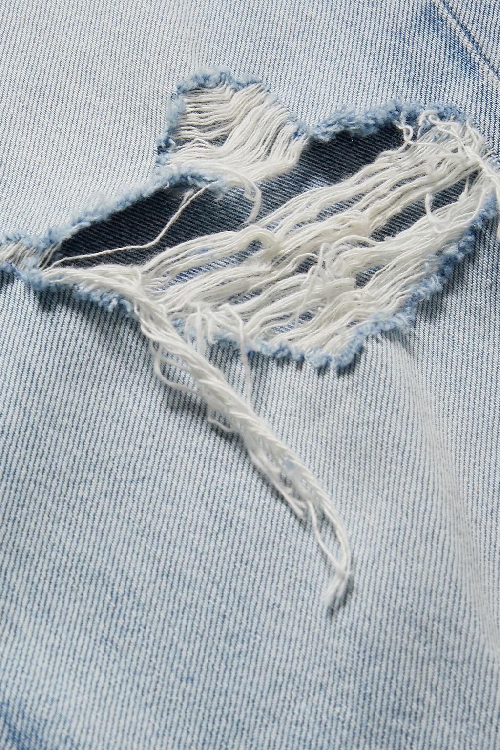 RE/DONE 90s Loose Straight cropped distressed mid-rise jeans