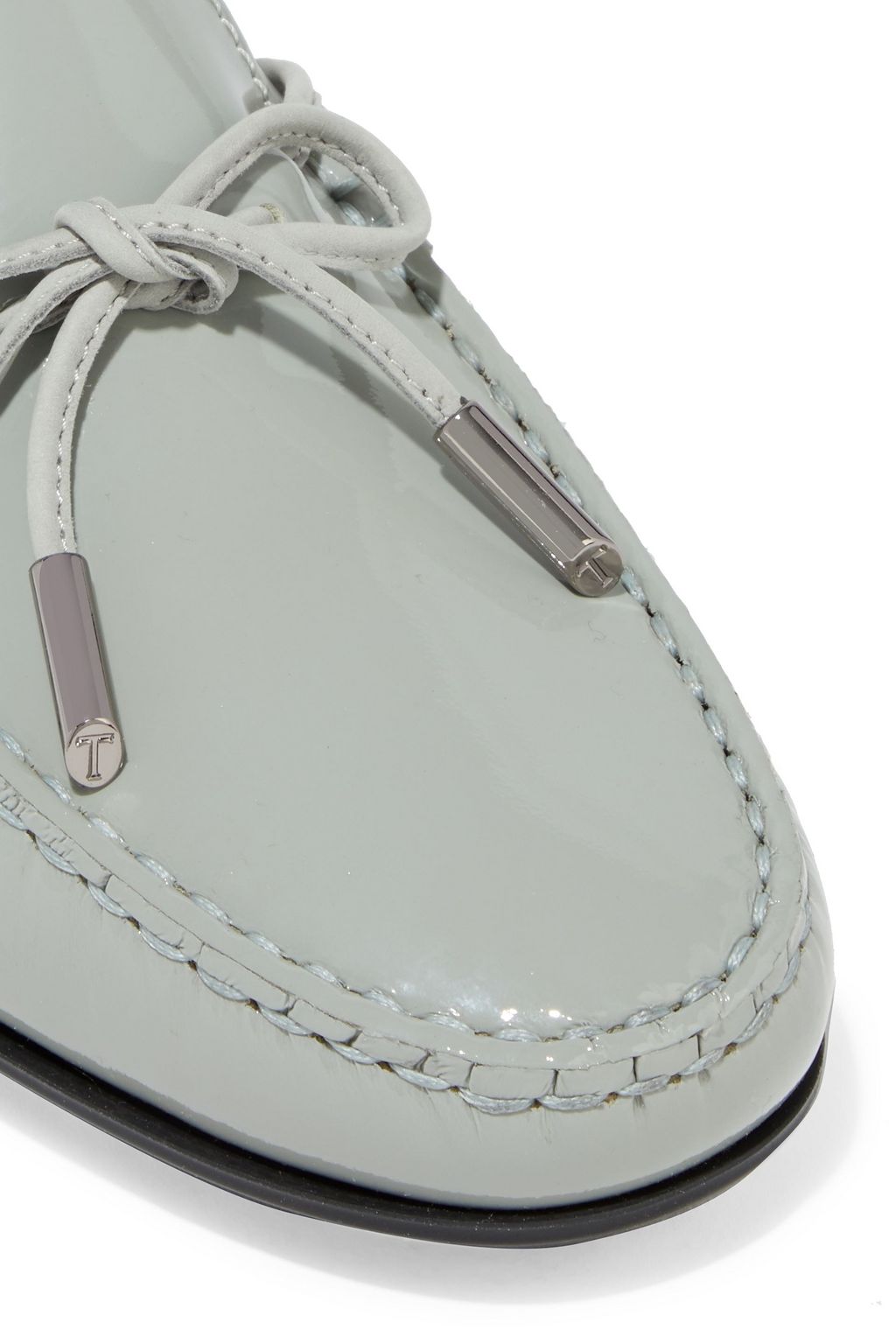 TOD'S Heaven Laccetto patent-leather loafers