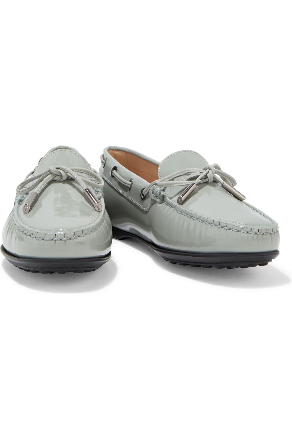 TOD'S Heaven Laccetto patent-leather loafers