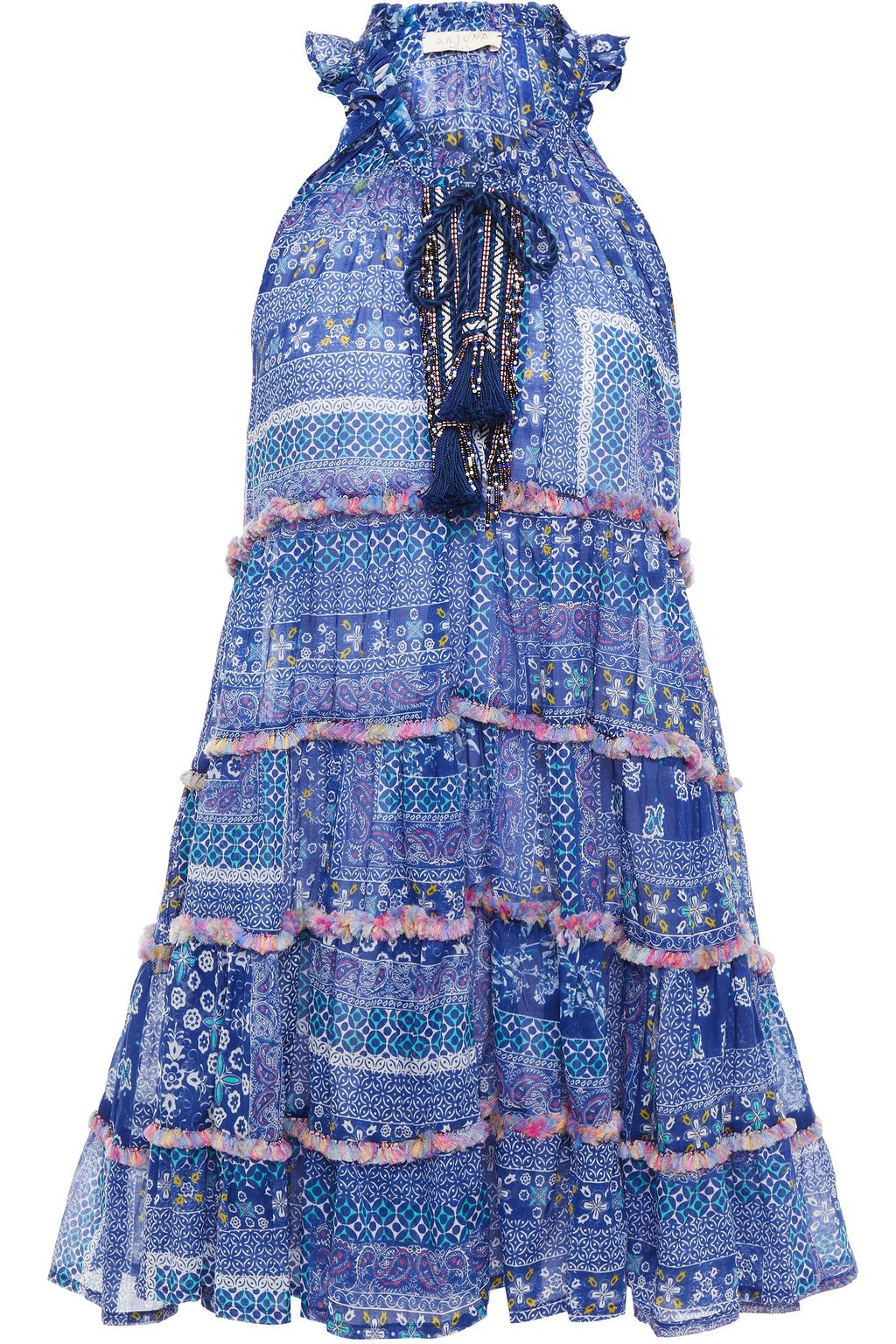 cobalt blue beach dress