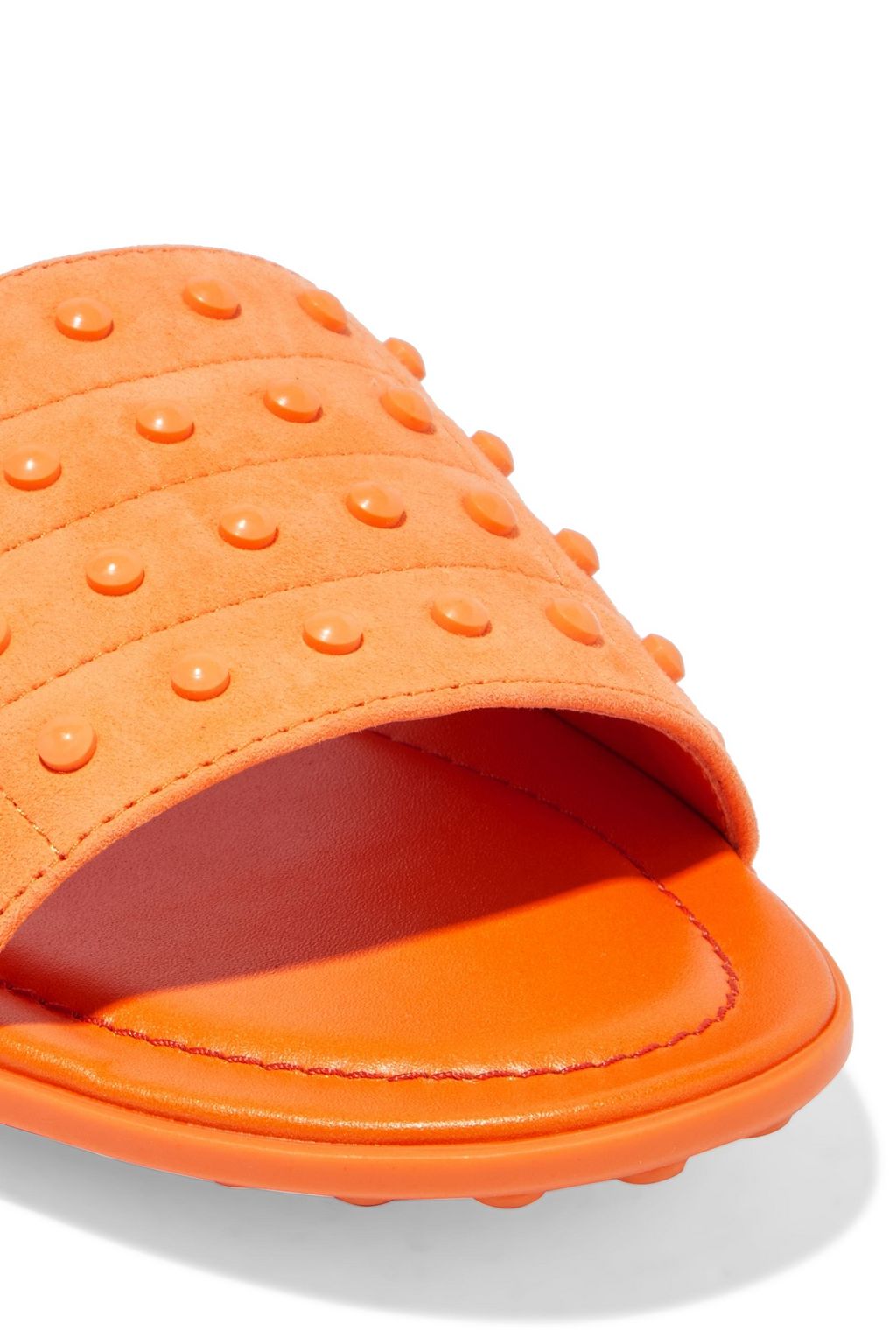 TOD'S Gommino studded suede slides