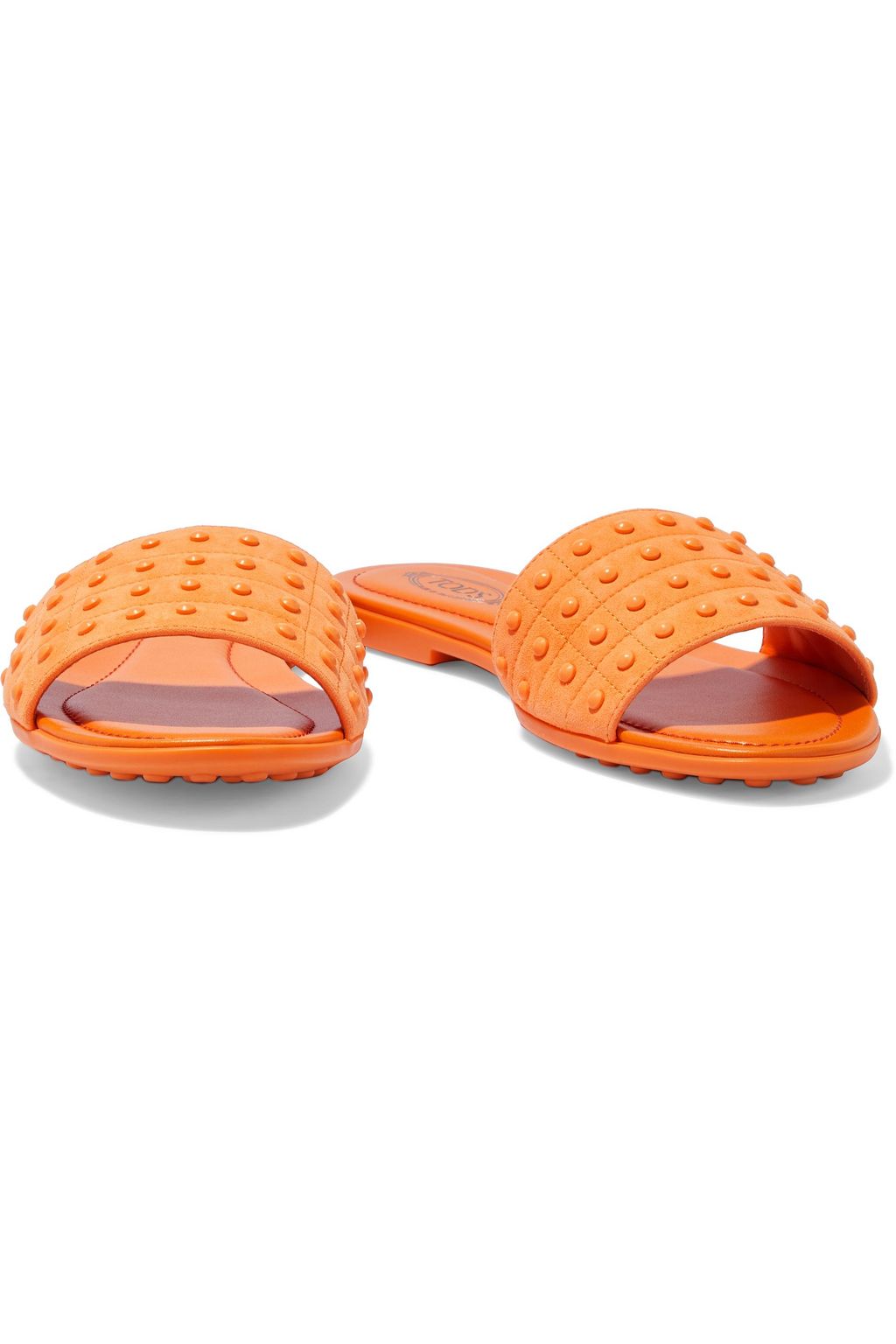 TOD'S Gommino studded suede slides