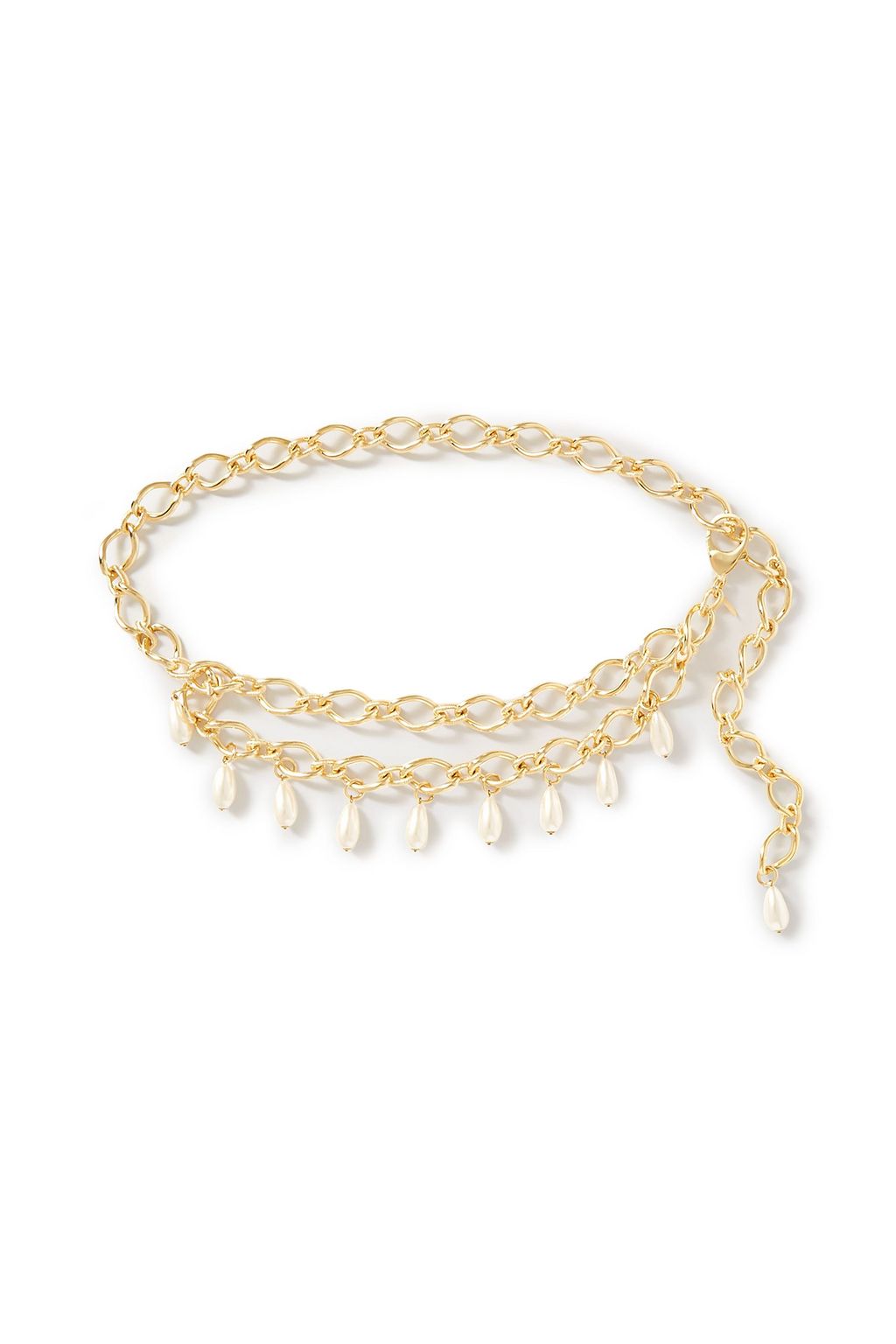 rose gold chain belts