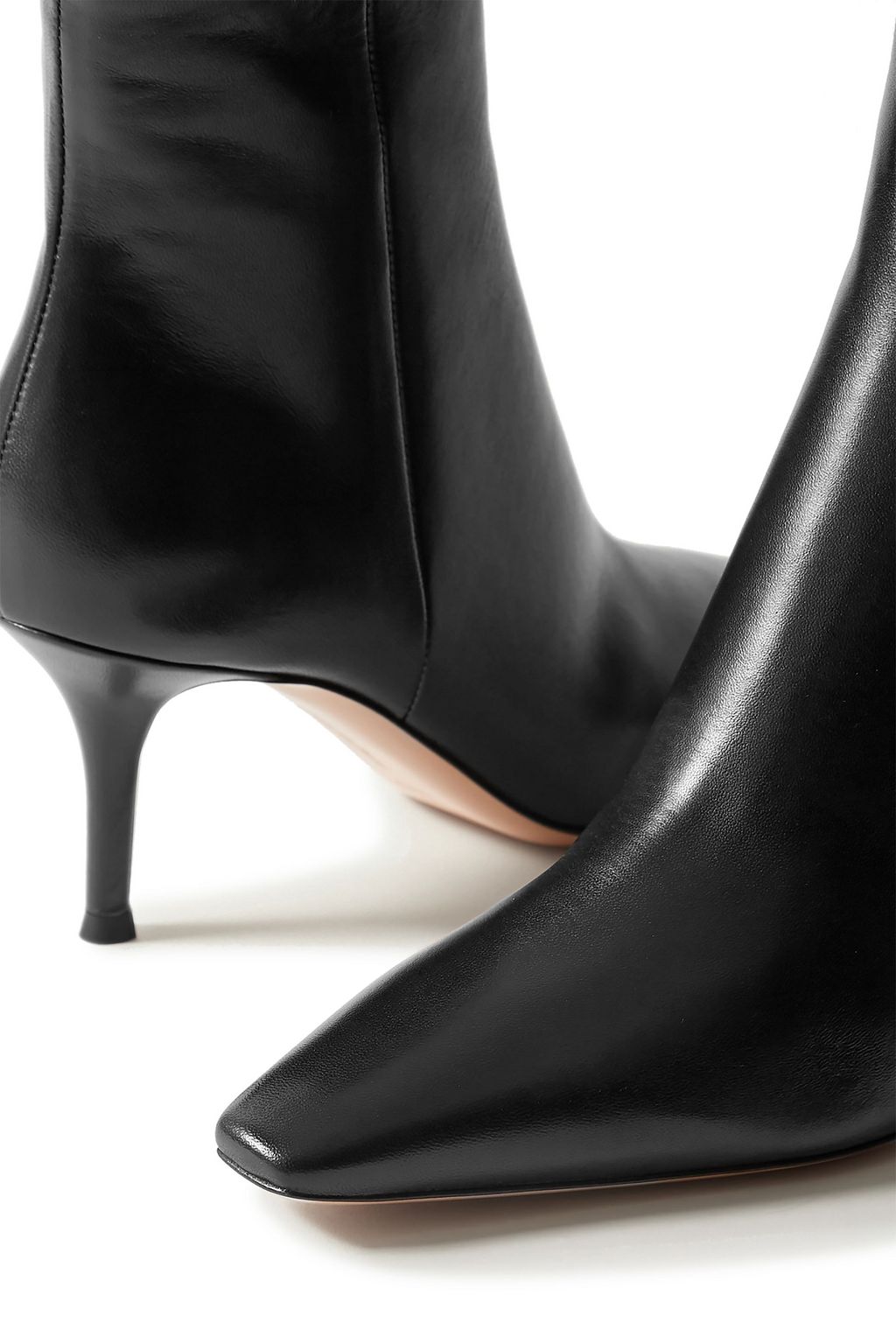 GIANVITO ROSSI 70 leather ankle boots