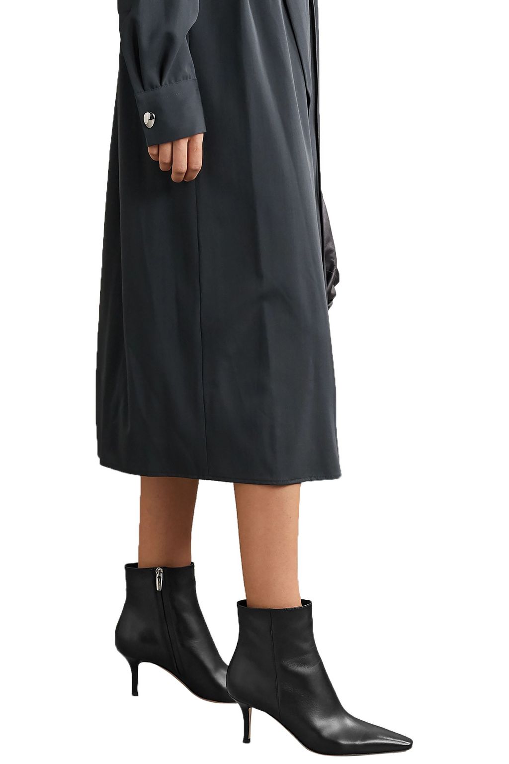GIANVITO ROSSI 70 leather ankle boots