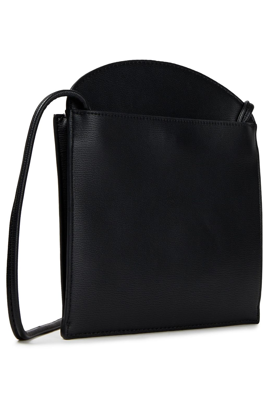 LOVE MOSCHINO Logo-embossed color-block faux leather shoulder bag