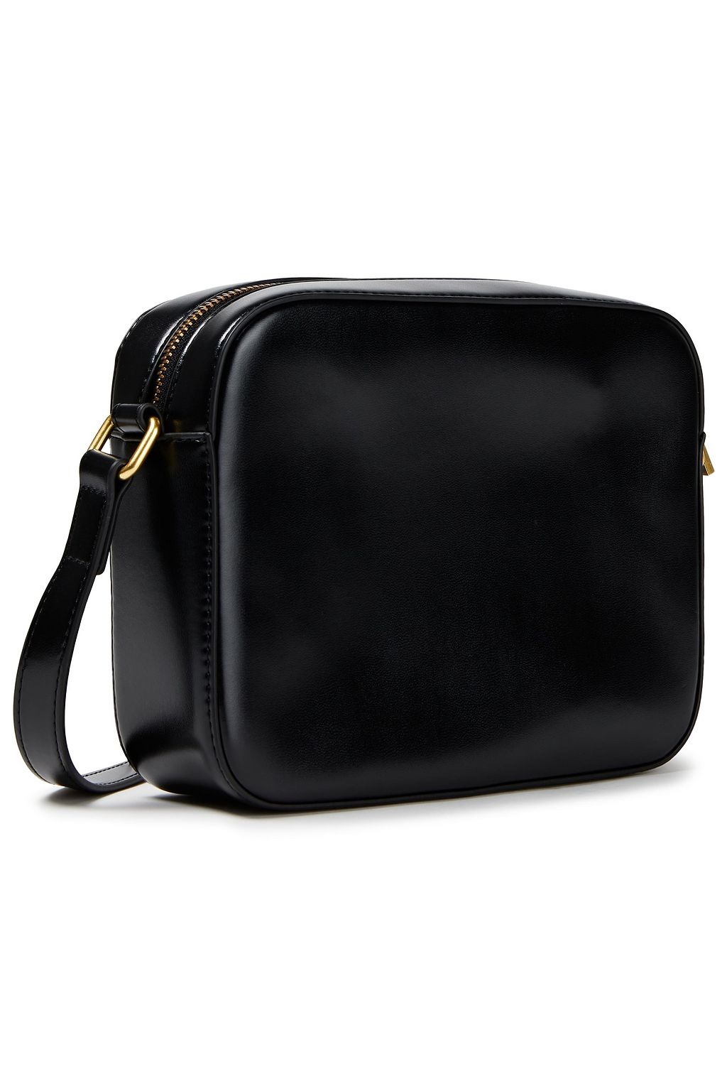 LOVE MOSCHINO Logo-embellished faux leather shoulder bag