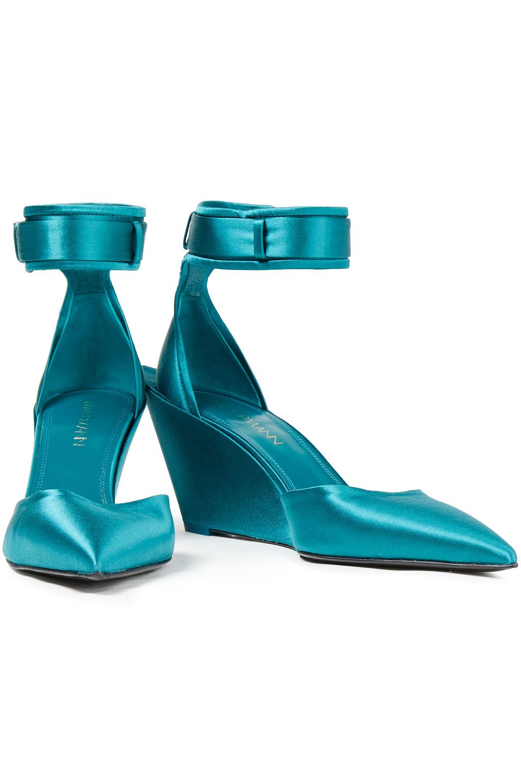 ZIMMERMANN Satin wedge pumps