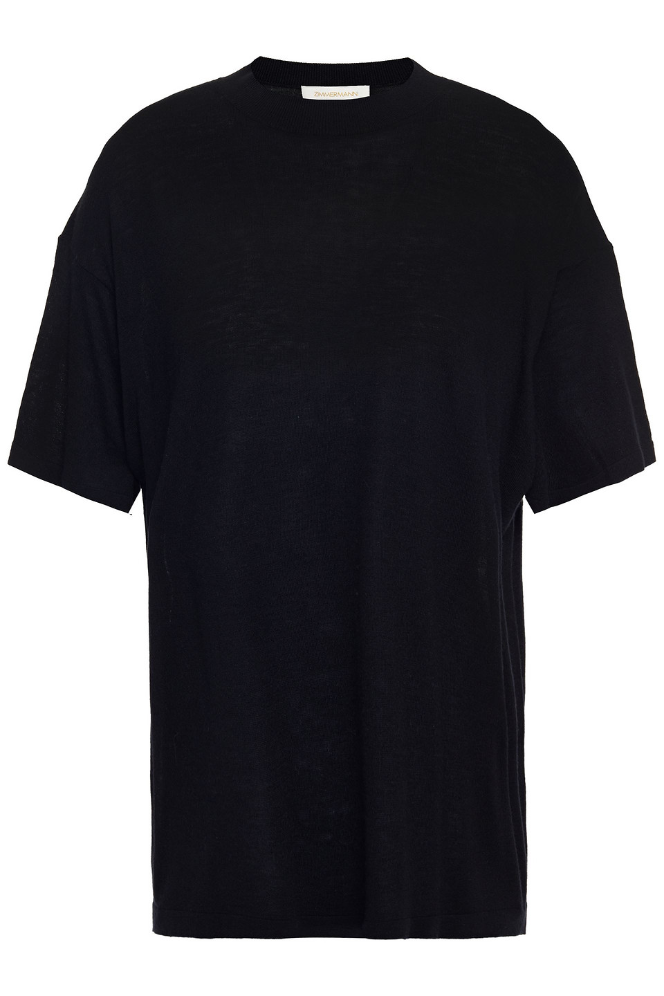 zimmermann - knitted top - black - 1