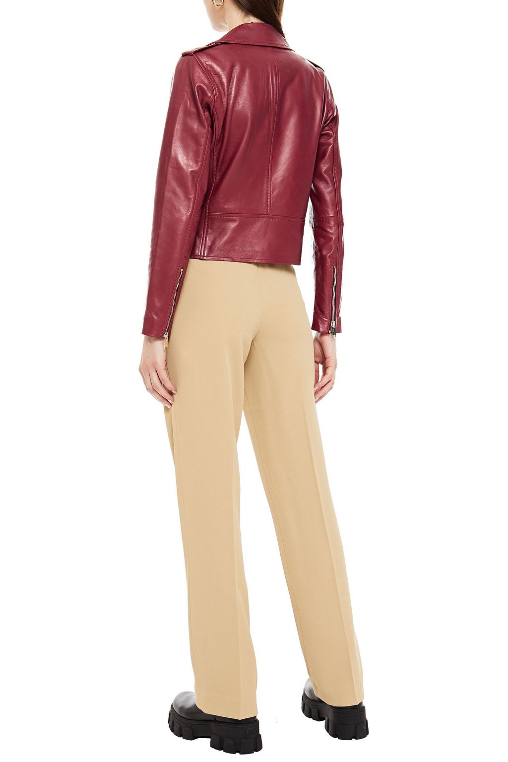 MICHAEL MICHAEL KORS Leather biker jacket