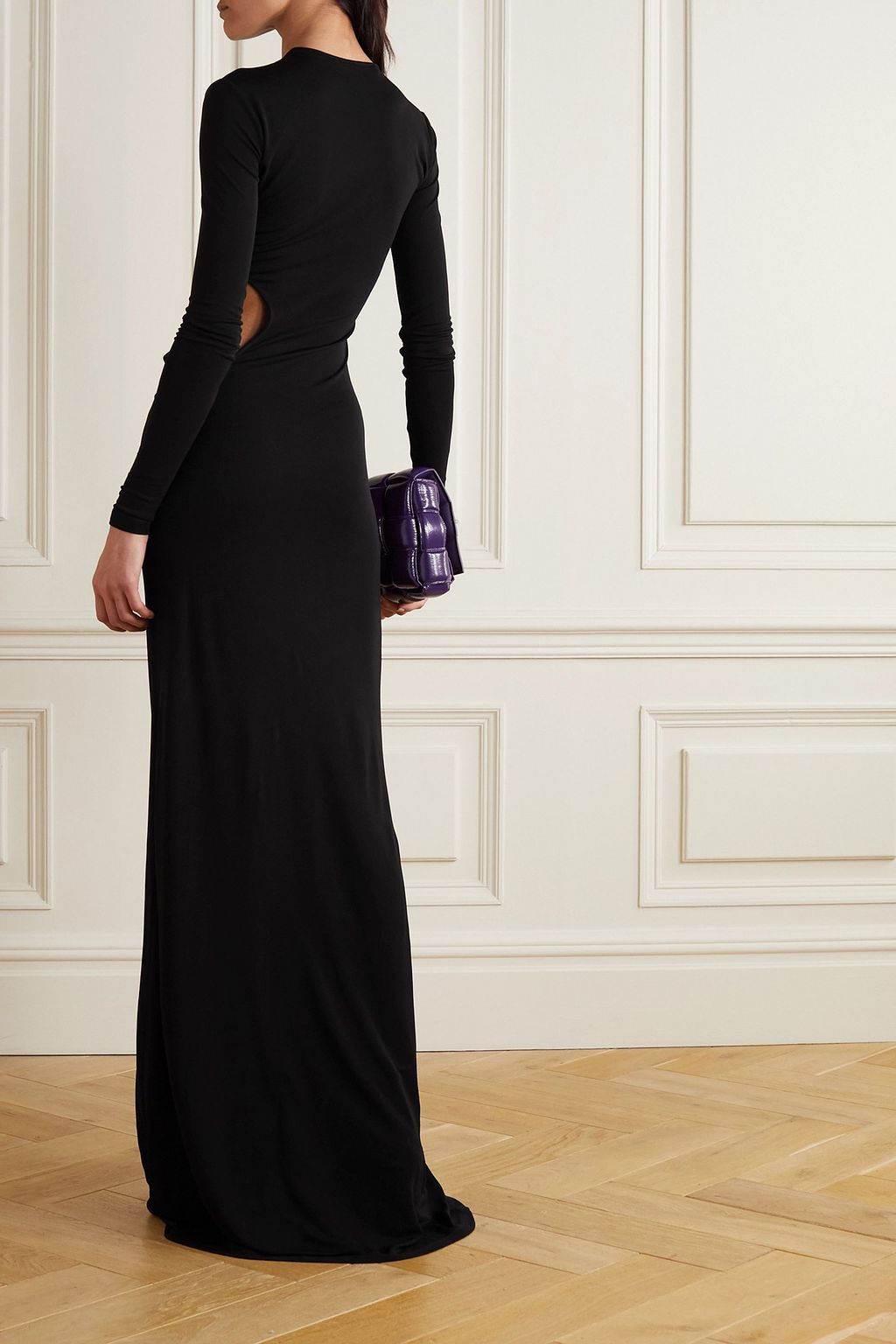 ZEYNEP ARCAY Cutout jersey maxi dress