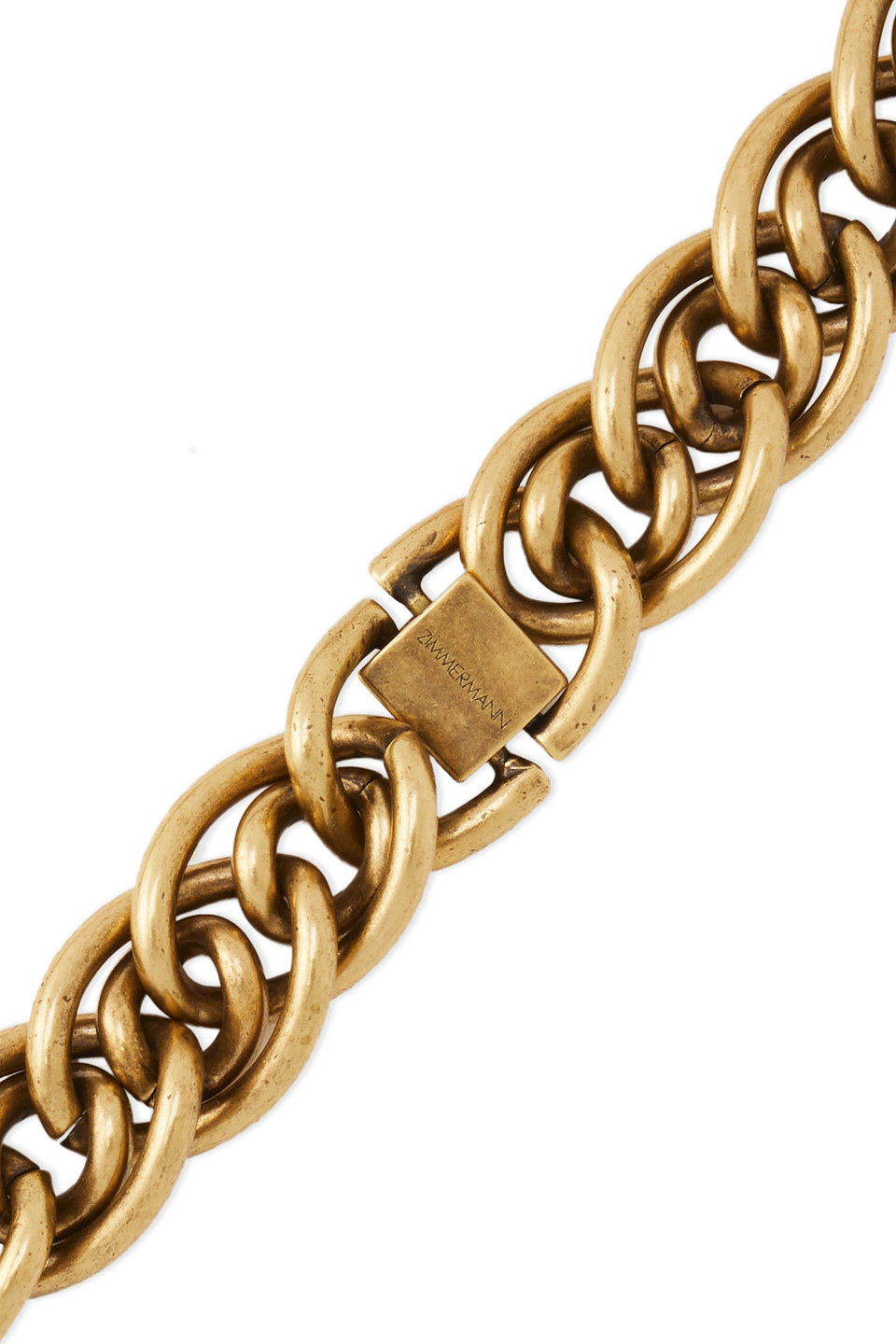 Zimmermann Burnished Gold-tone Necklace