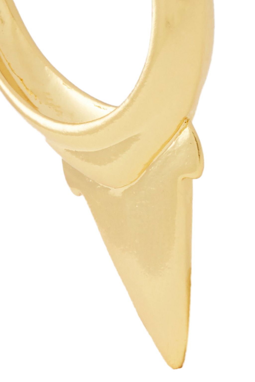ZIMMERMANN Wavelength Surf gold-tone hoop earrings