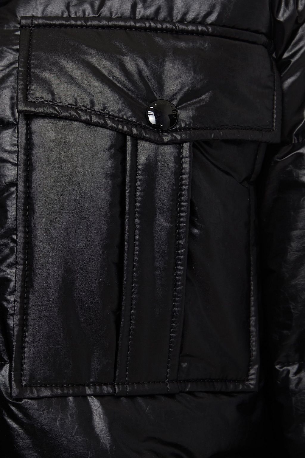 RAG & BONE Quilted shell hooded coat
