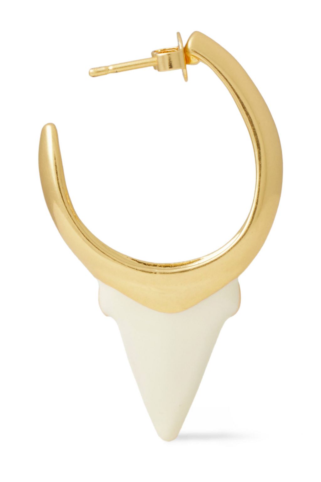 ZIMMERMANN Wavelength Surf gold-tone hoop earrings