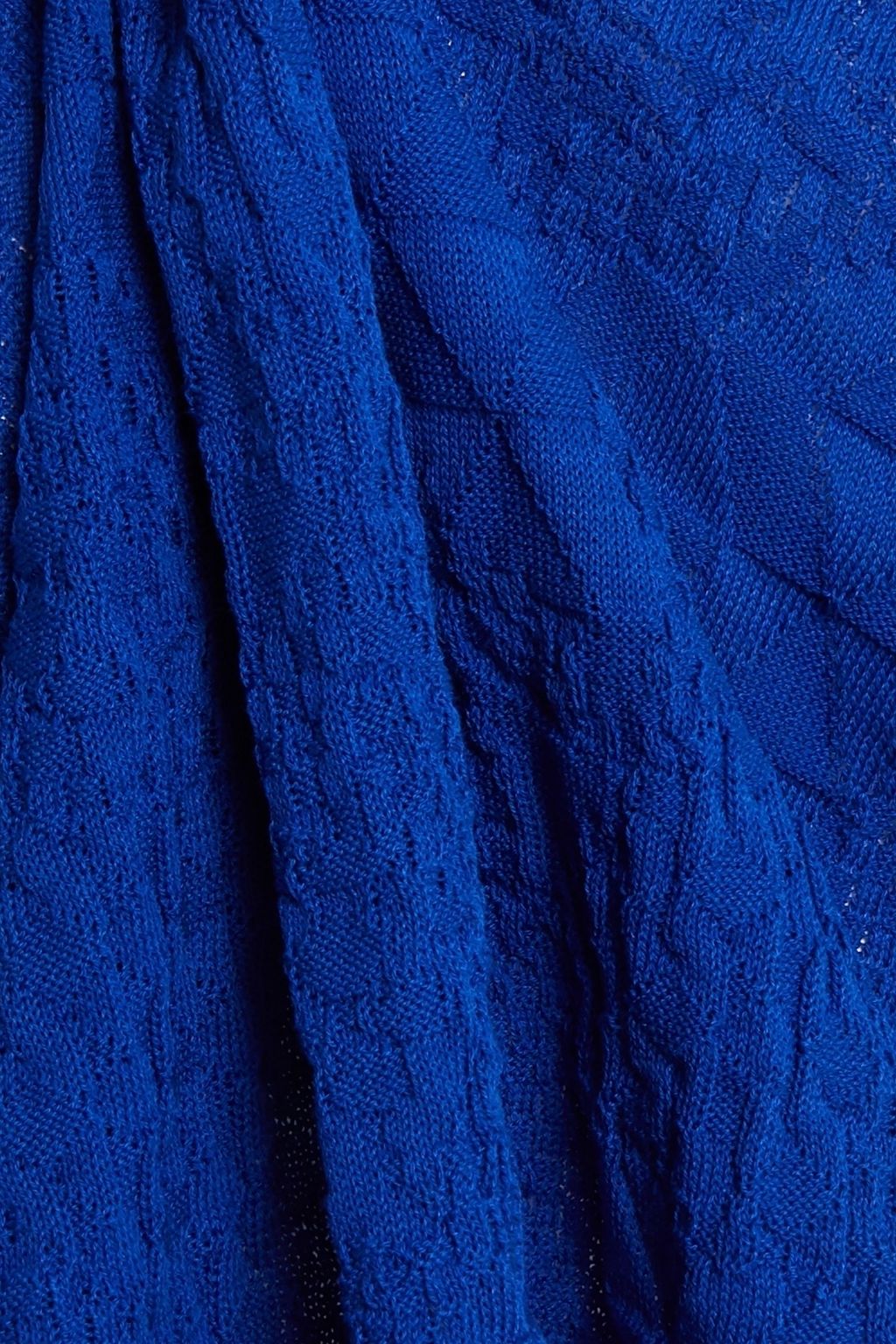 M MISSONI Jacquard-knit cotton top