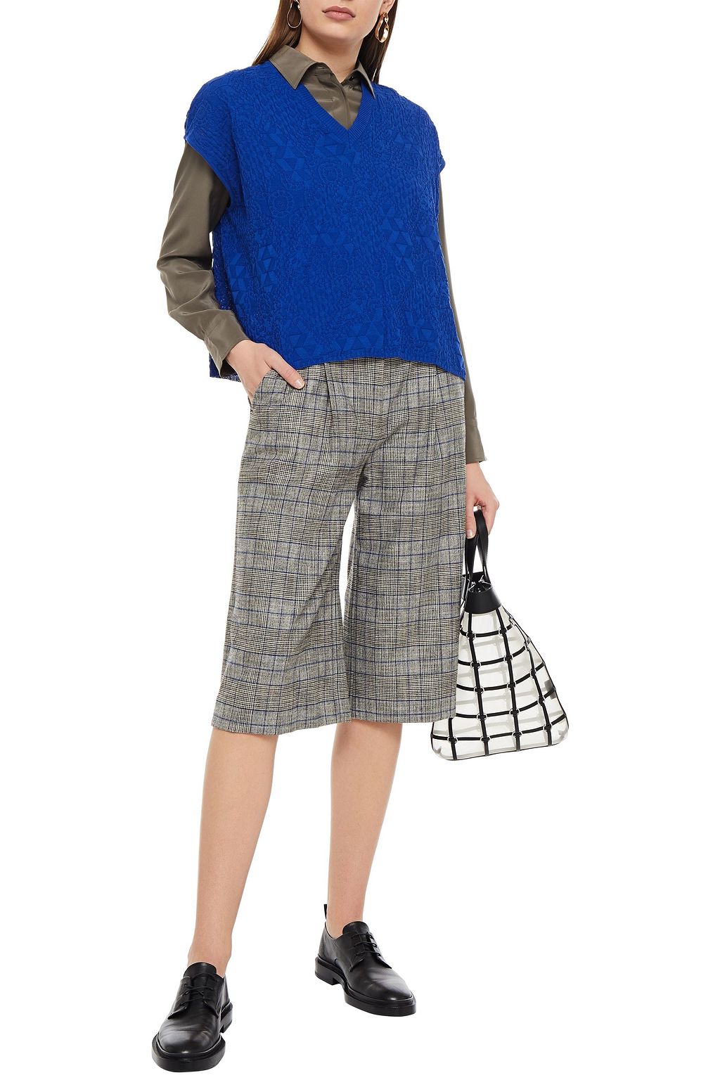 M MISSONI Jacquard-knit cotton top