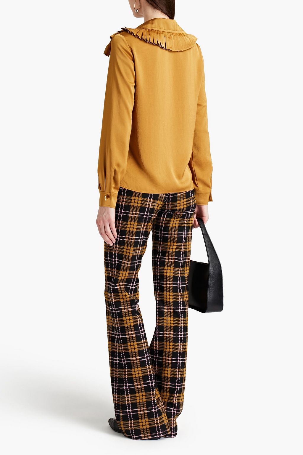 SEE BY CHLOÉ Crinkled satin blouse
