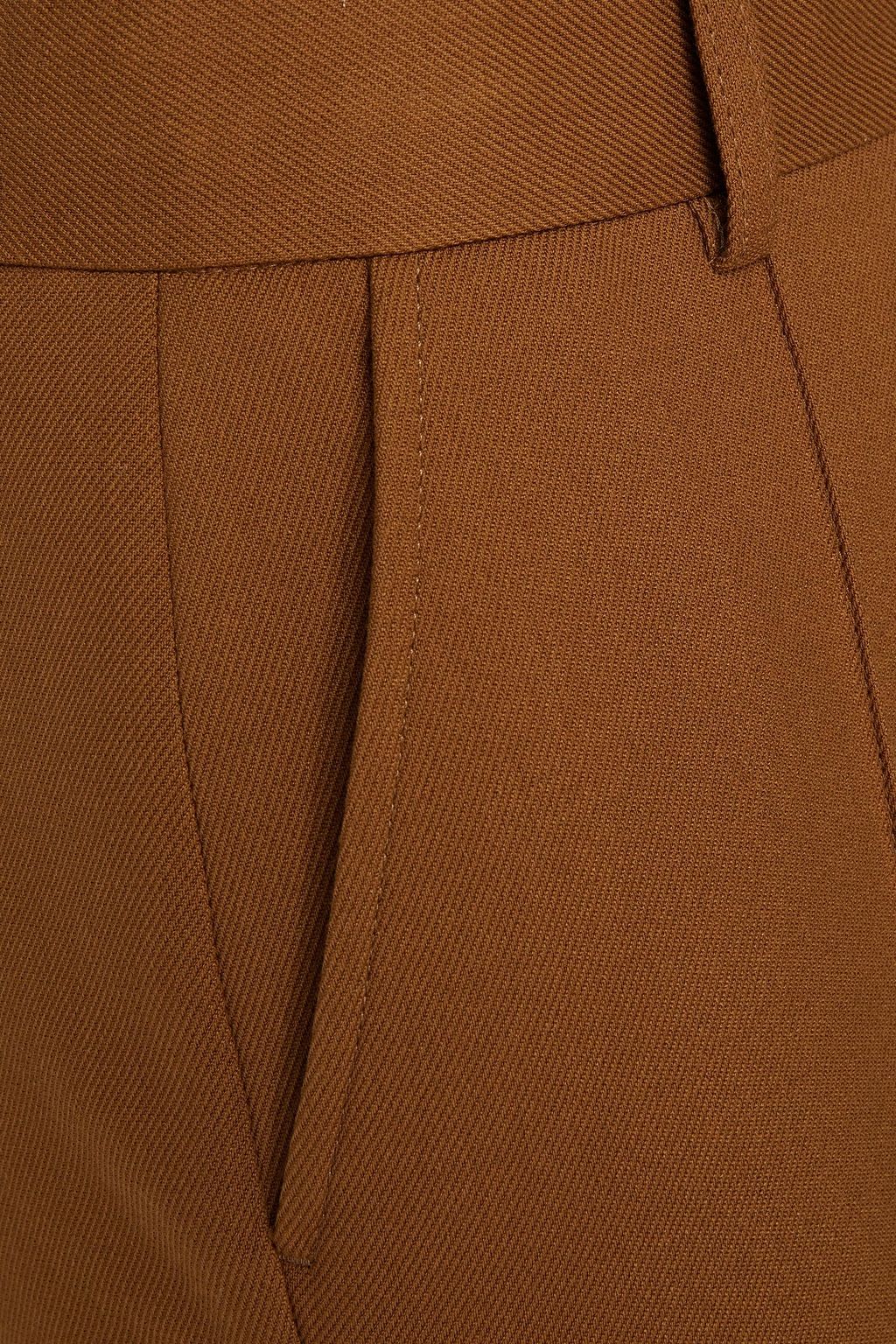 SEE BY CHLOÉ Cotton-blend twill bootcut pants