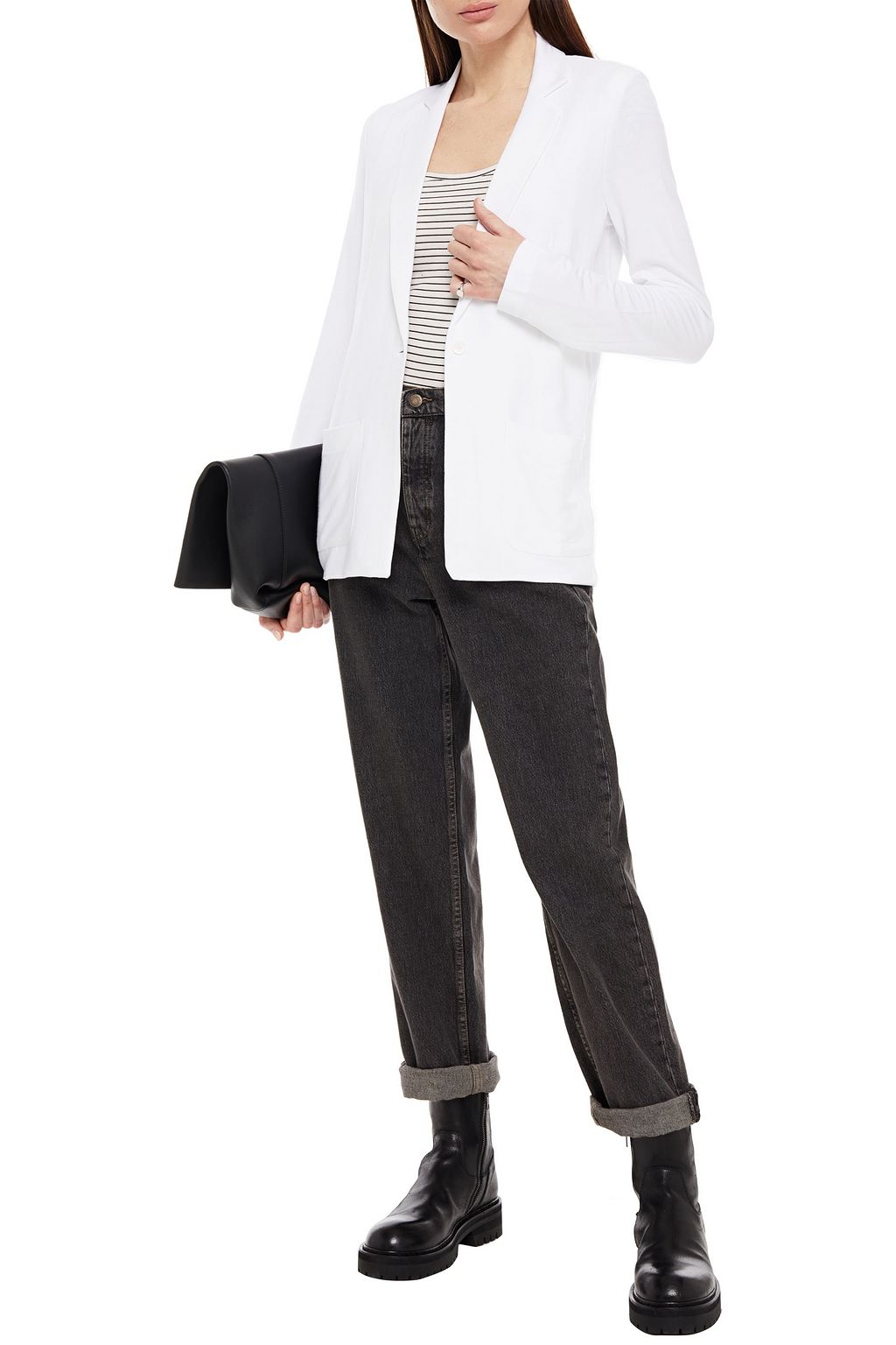 MAJESTIC FILATURES Stretch-jersey blazer