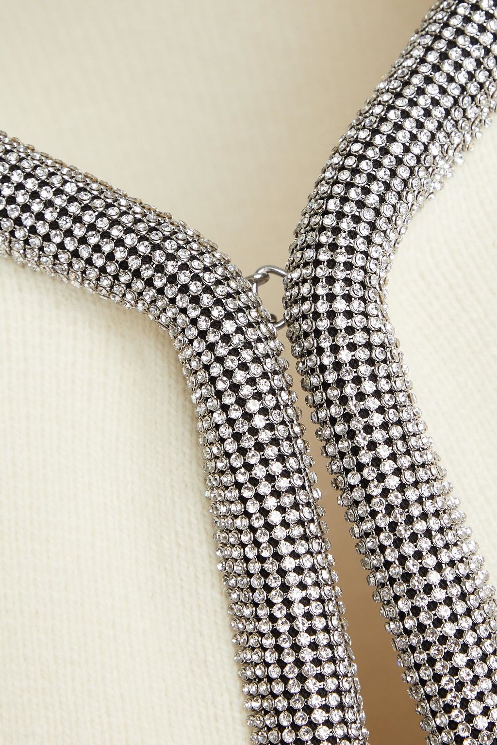 ALEXANDER WANG Embellished wool-blend cardigan