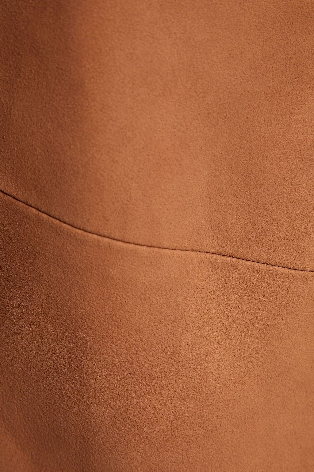 ALICE + OLIVIA Harvey cropped jersey-paneled suede jacket