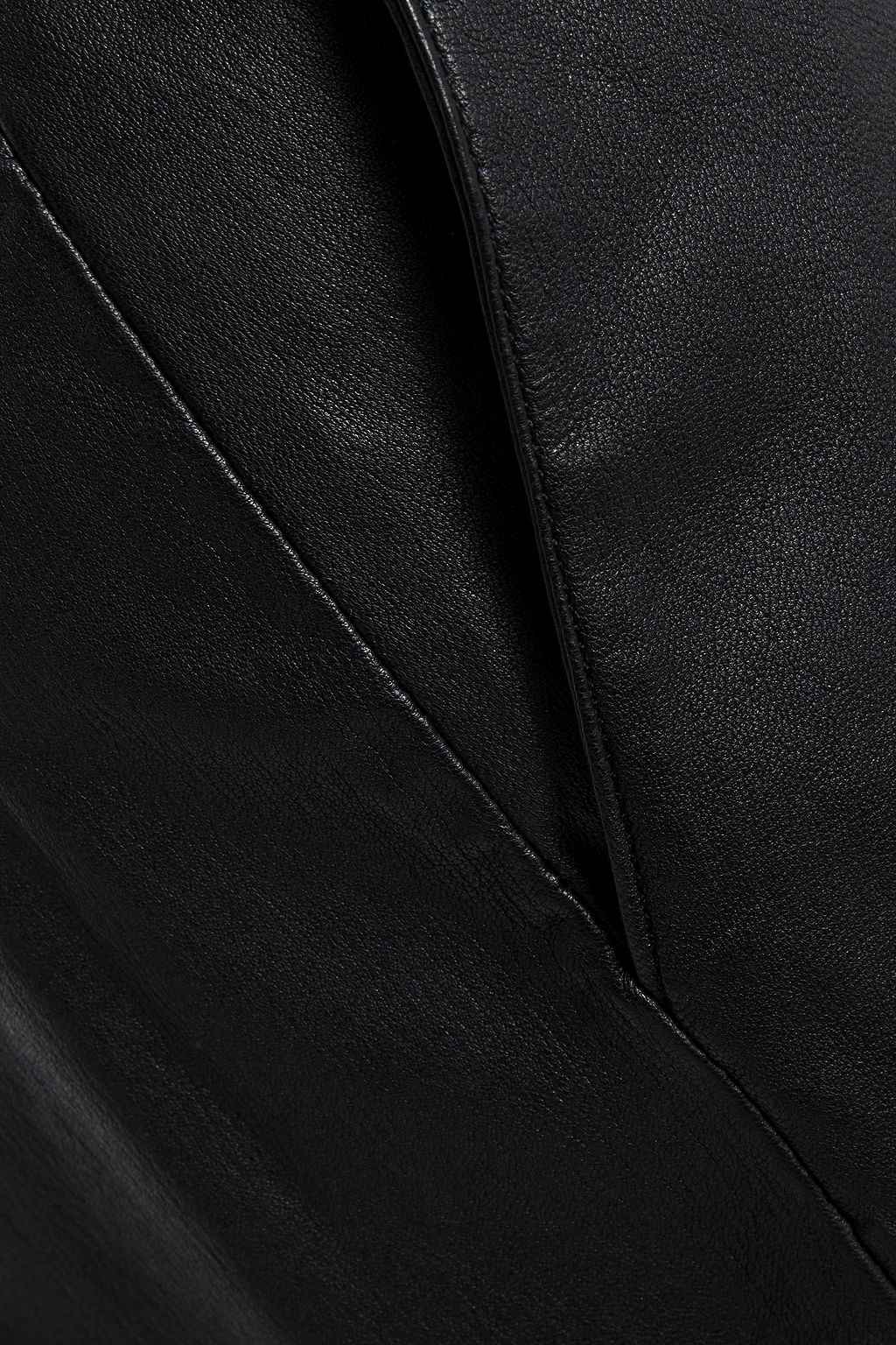 BA&SH Queen leather pencil skirt