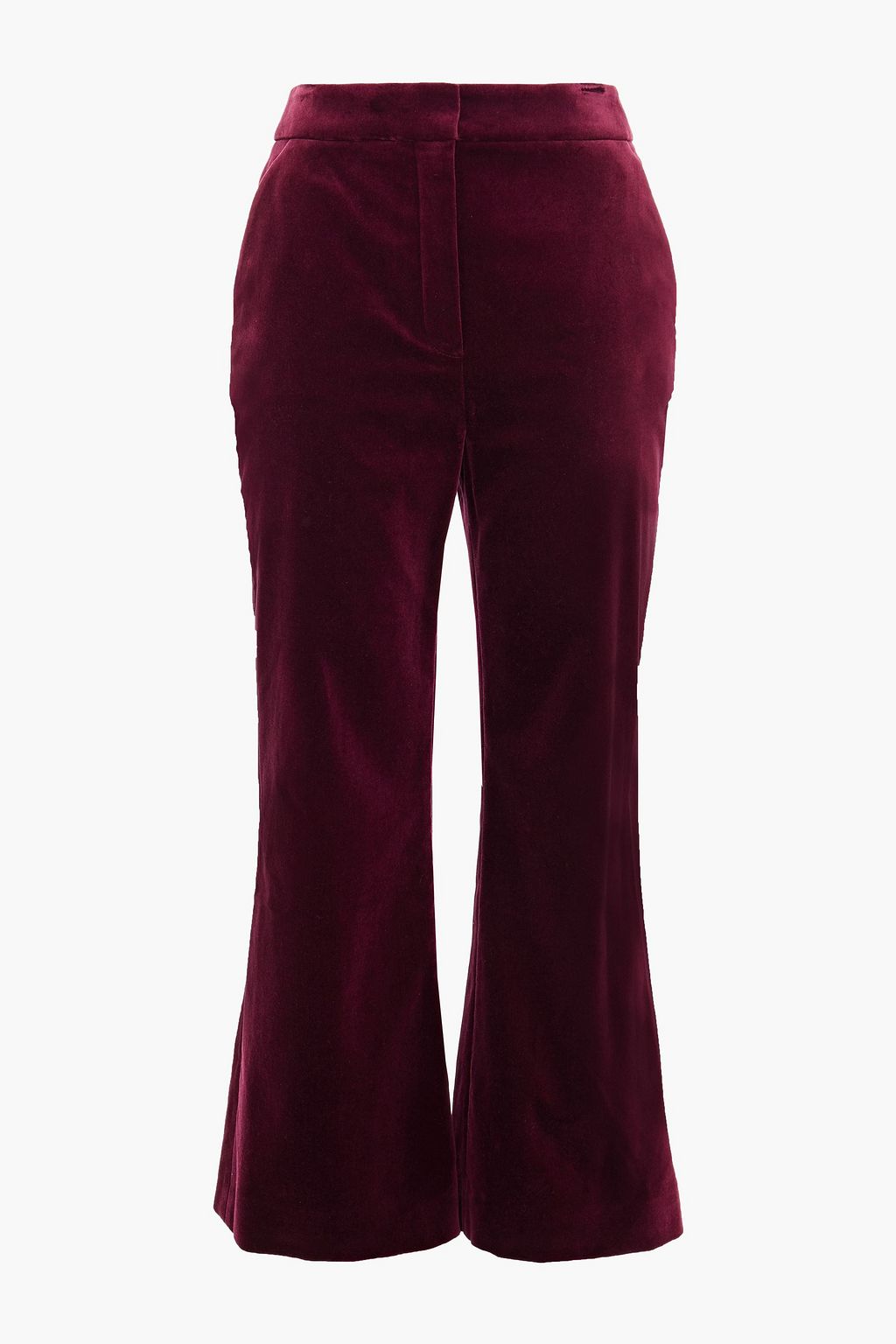 ZIMMERMANN Cotton-velvet kick-flare pants