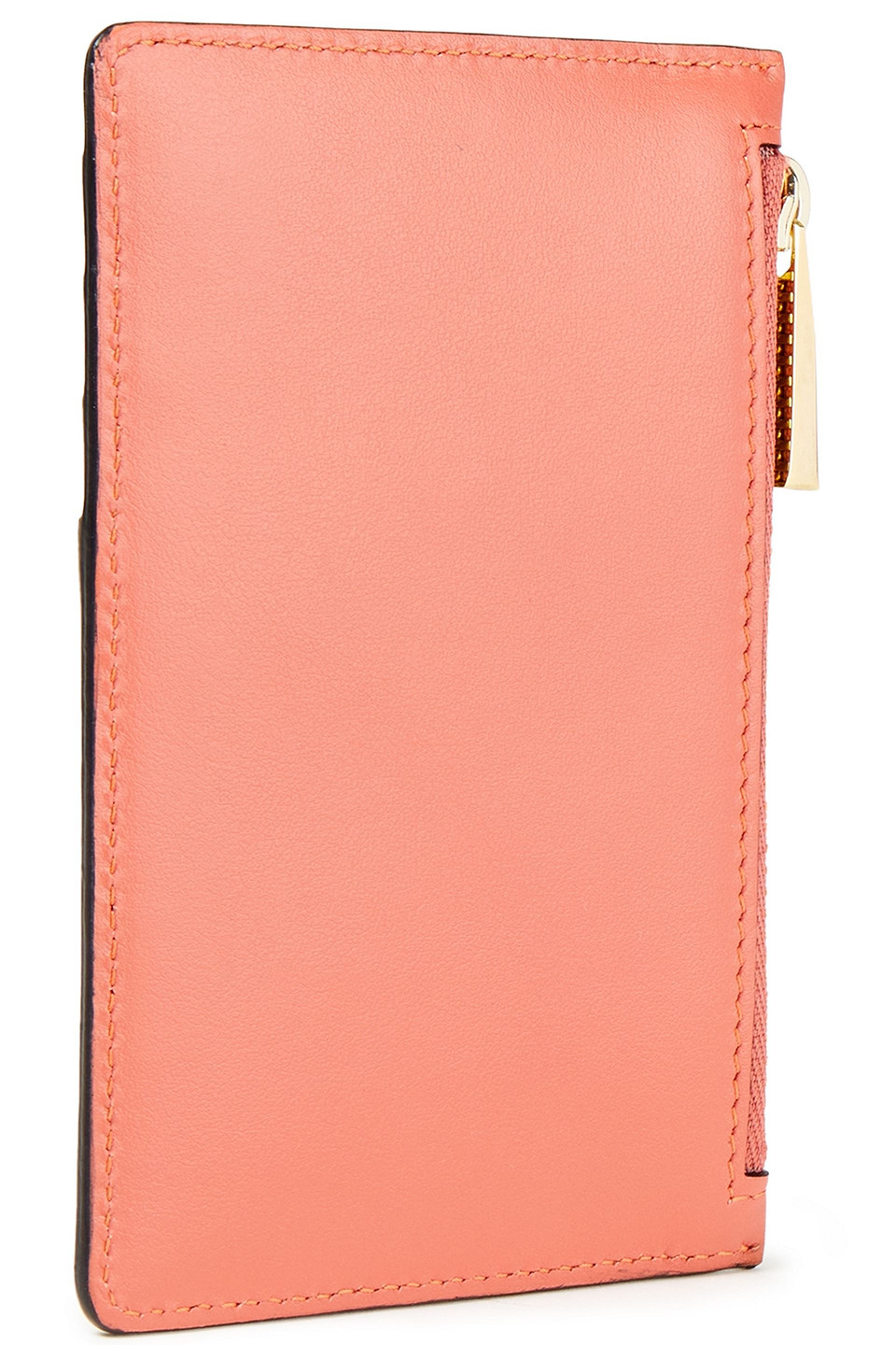 Serapian Leather Cardholder In Pink